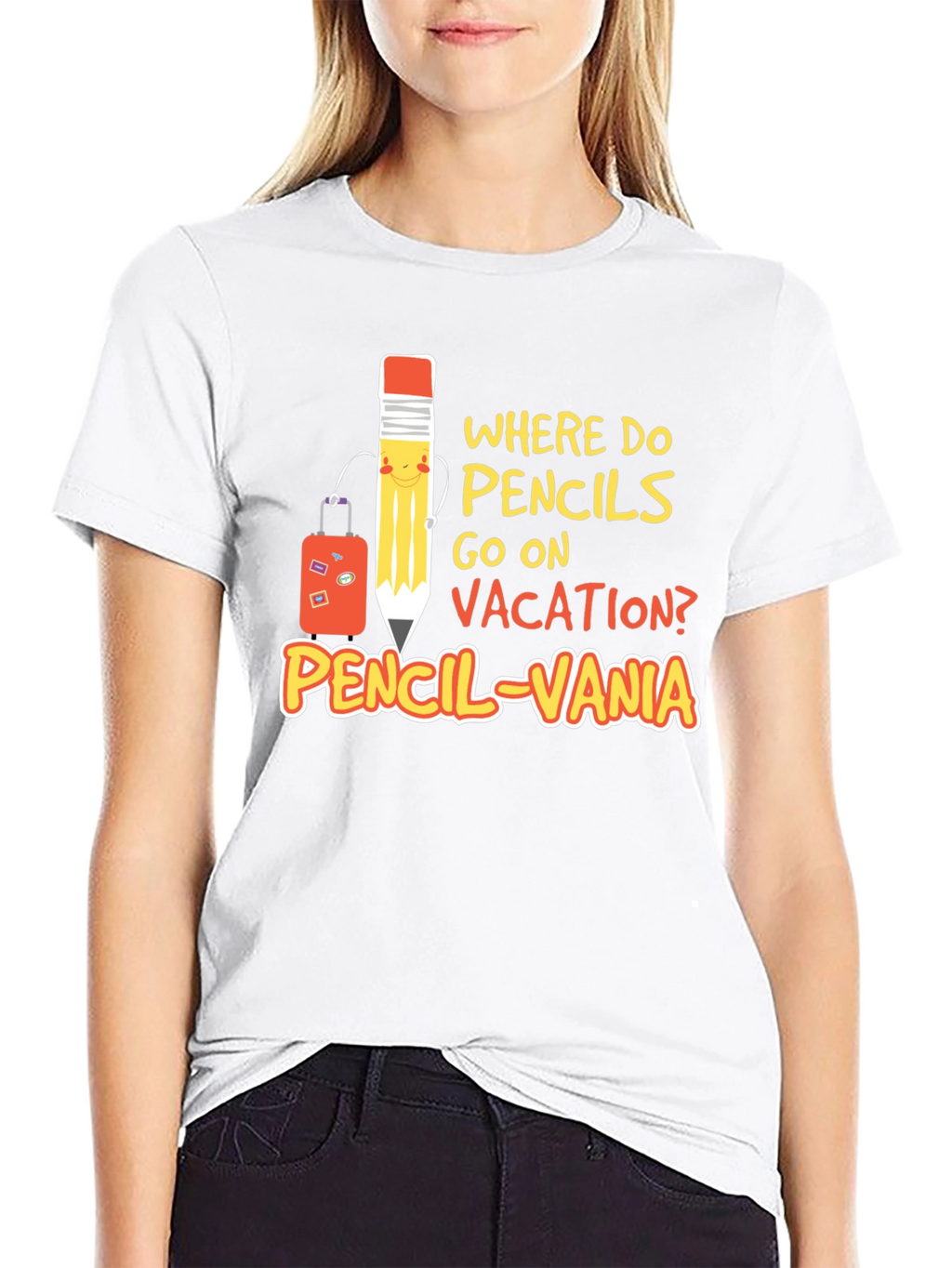 Funny Pencil-vania T-Shirt: Vacation Humor