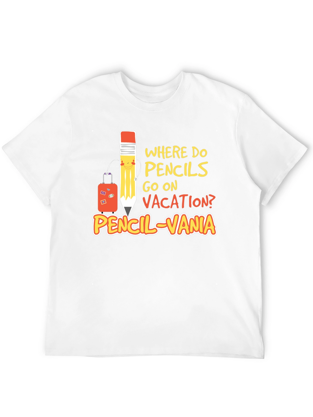 Funny Pencil-vania T-Shirt: Vacation Humor