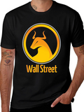 Wall Street Bull Graphic Tee