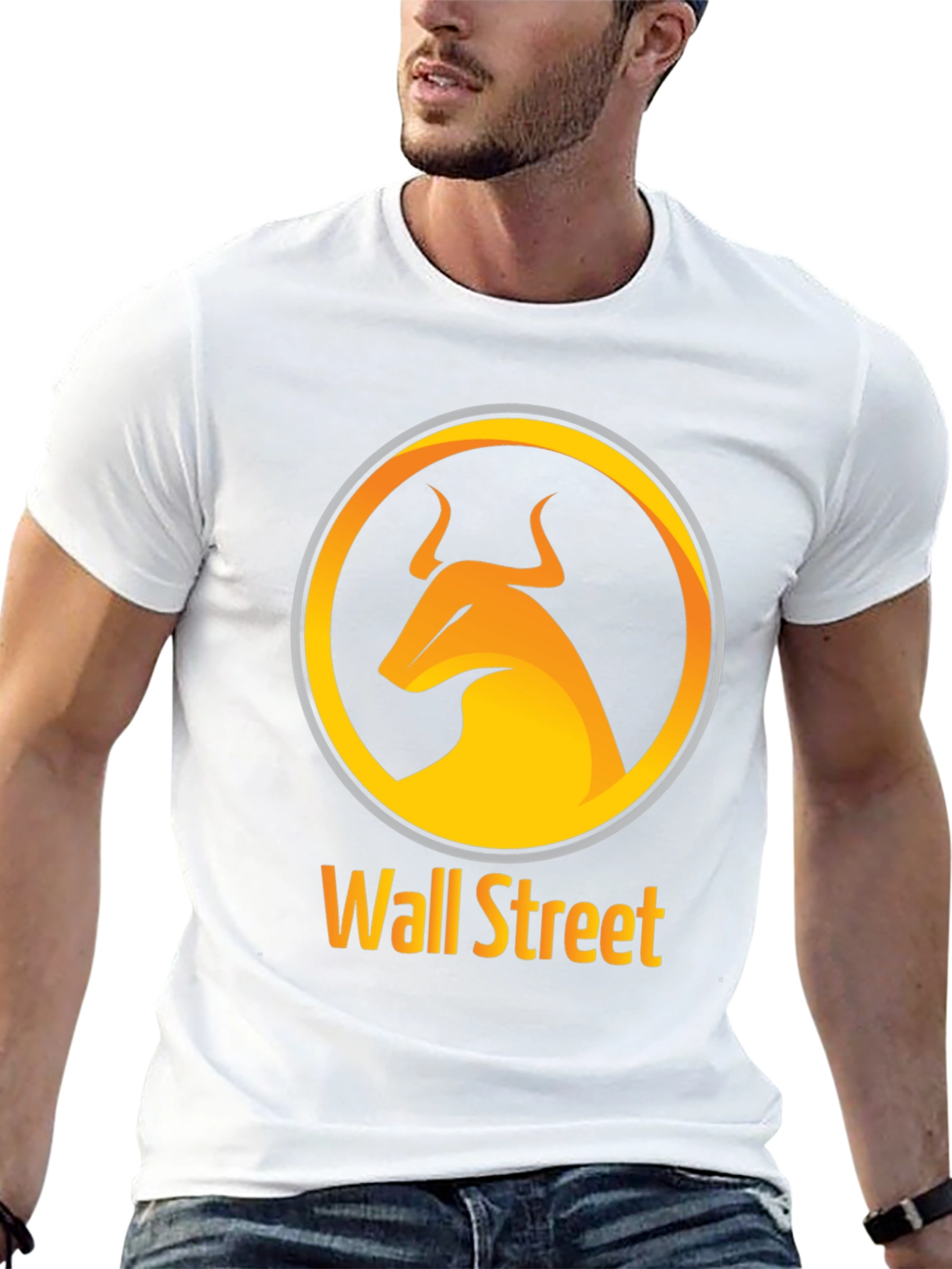 Wall Street Bull Graphic Tee