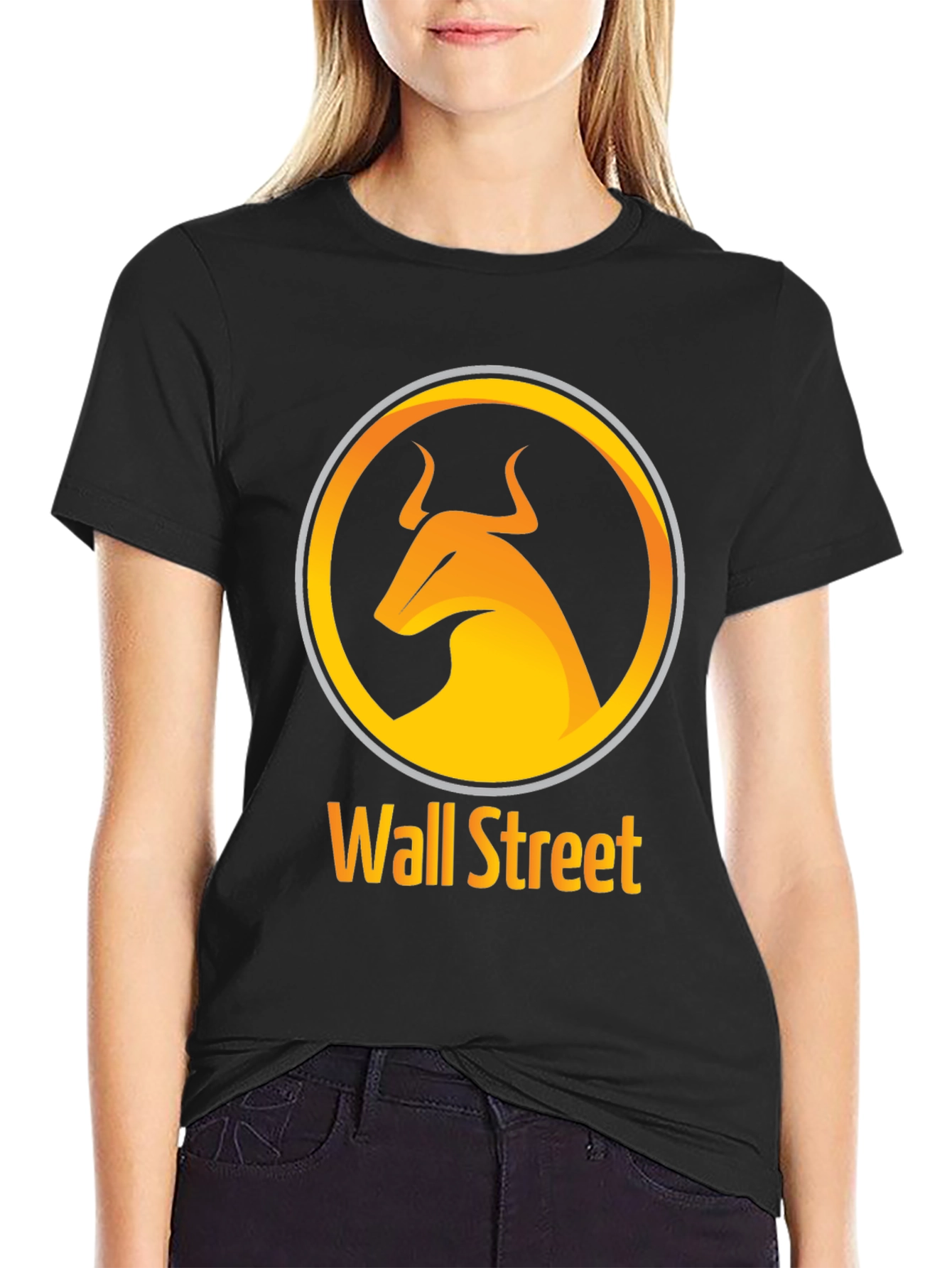 Wall Street Bull Graphic Tee