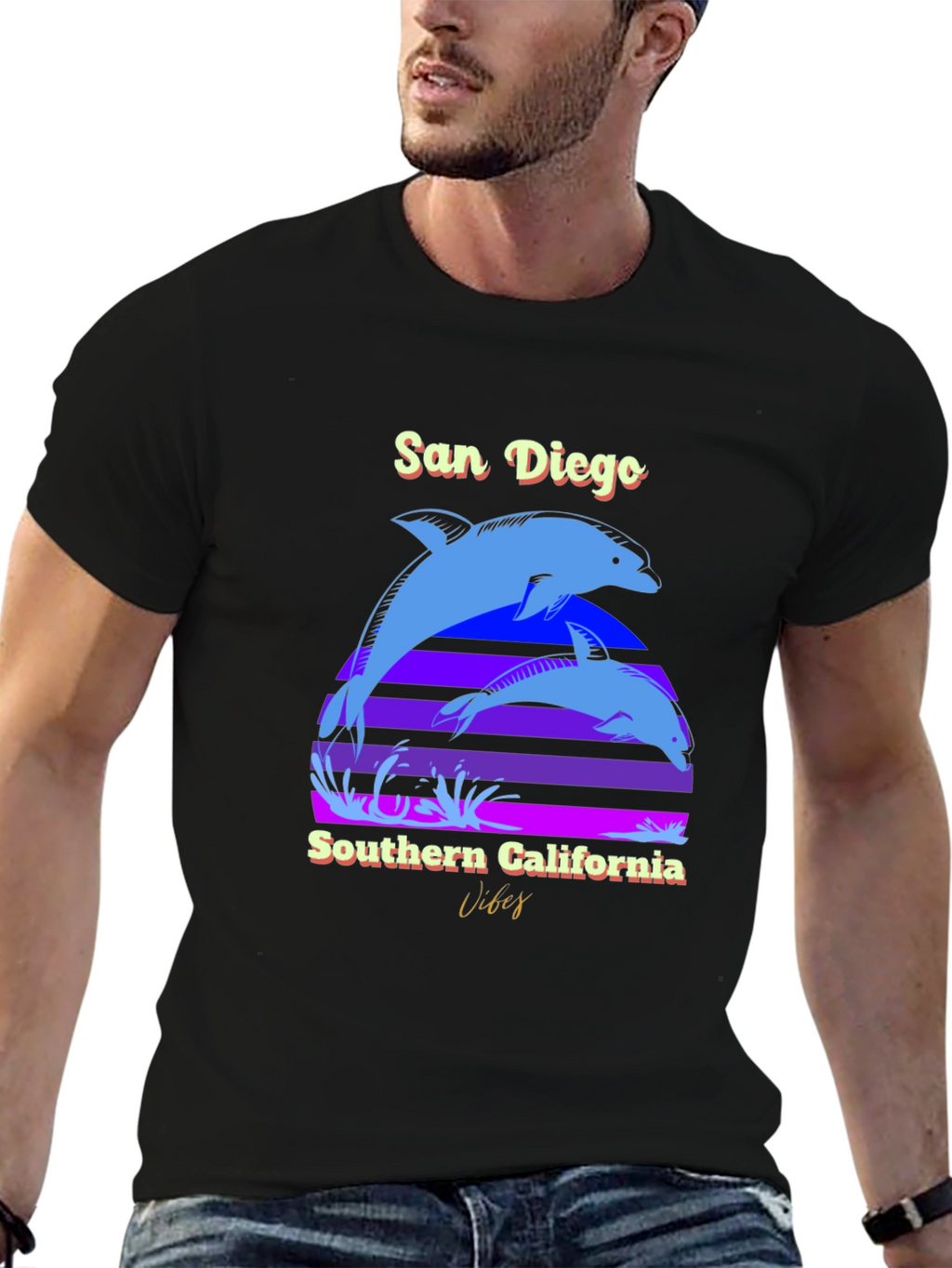 San Diego Southern California Vibes T-Shirt