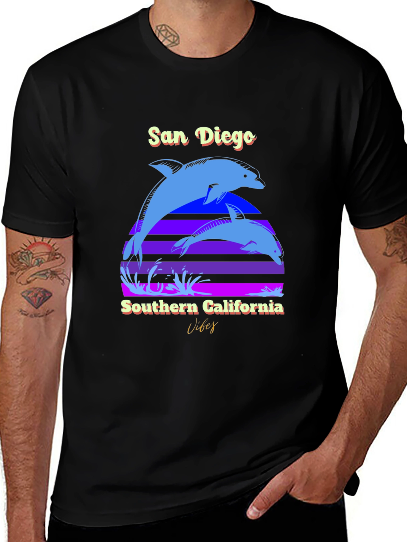 San Diego Southern California Vibes T-Shirt