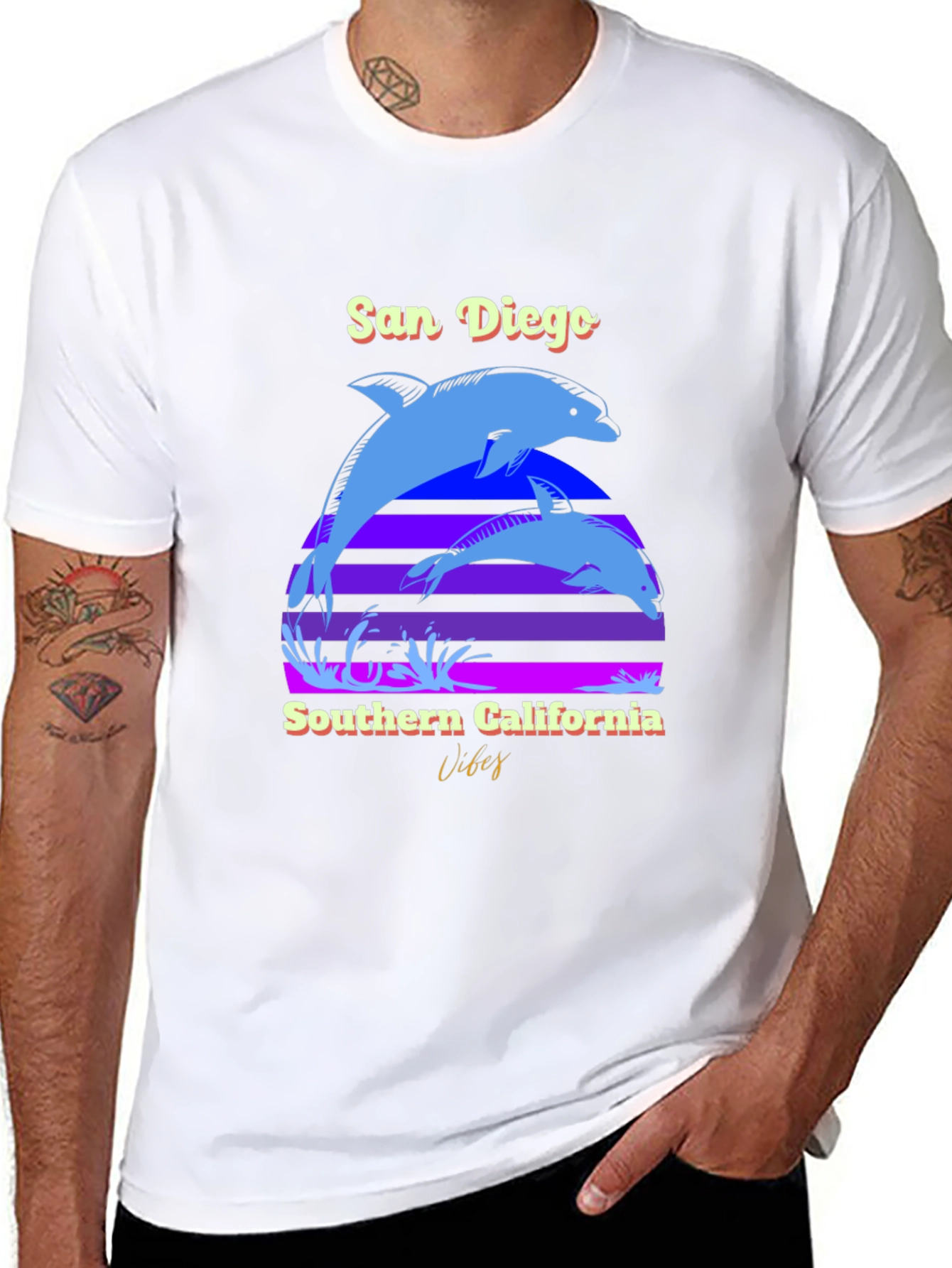 San Diego Southern California Vibes T-Shirt