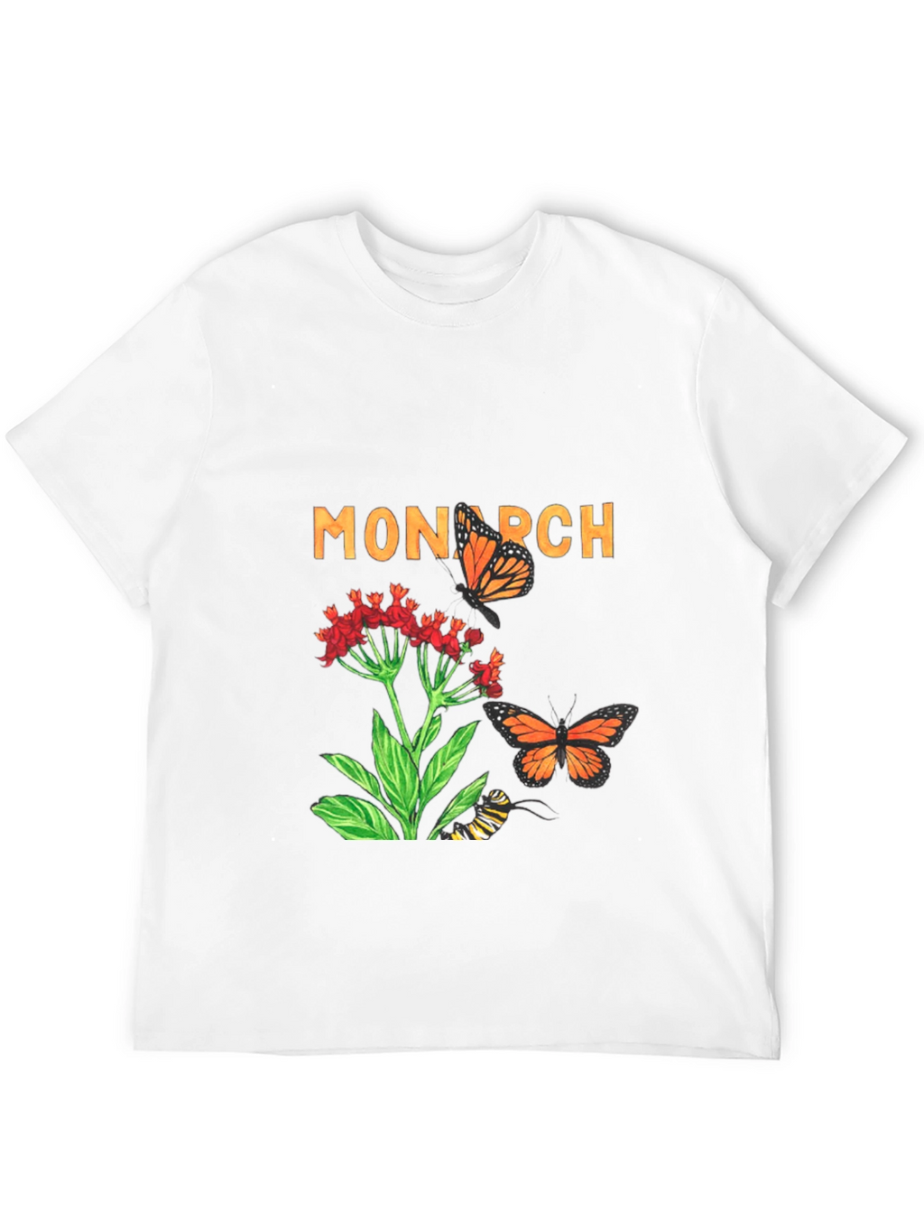 Monarch Butterfly Graphic T-Shirt - Nature Lovers Tee
