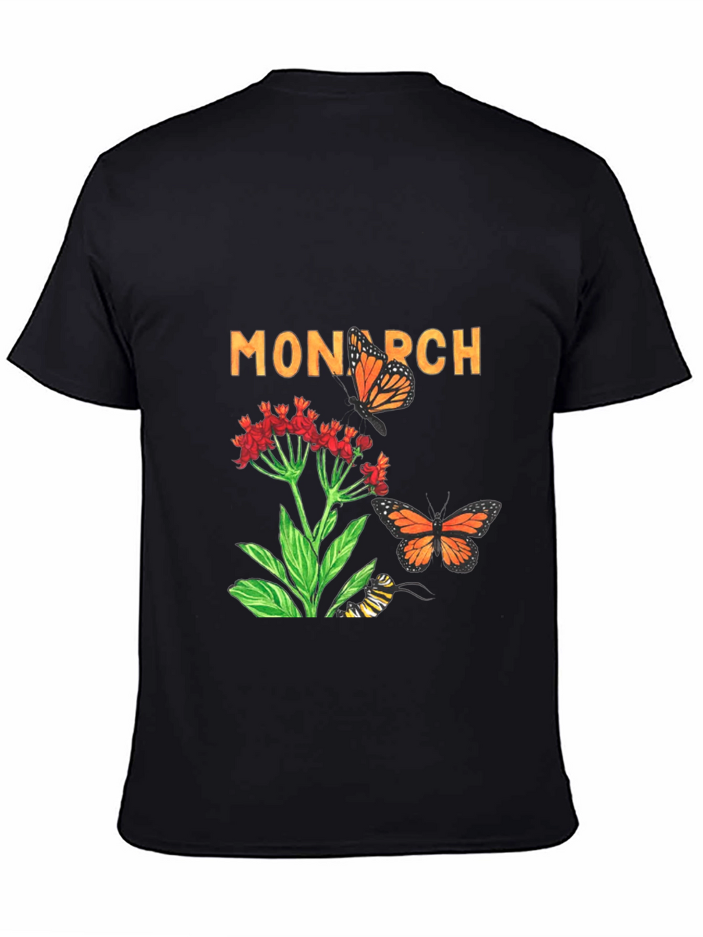 Monarch Butterfly Graphic T-Shirt - Nature Lovers Tee