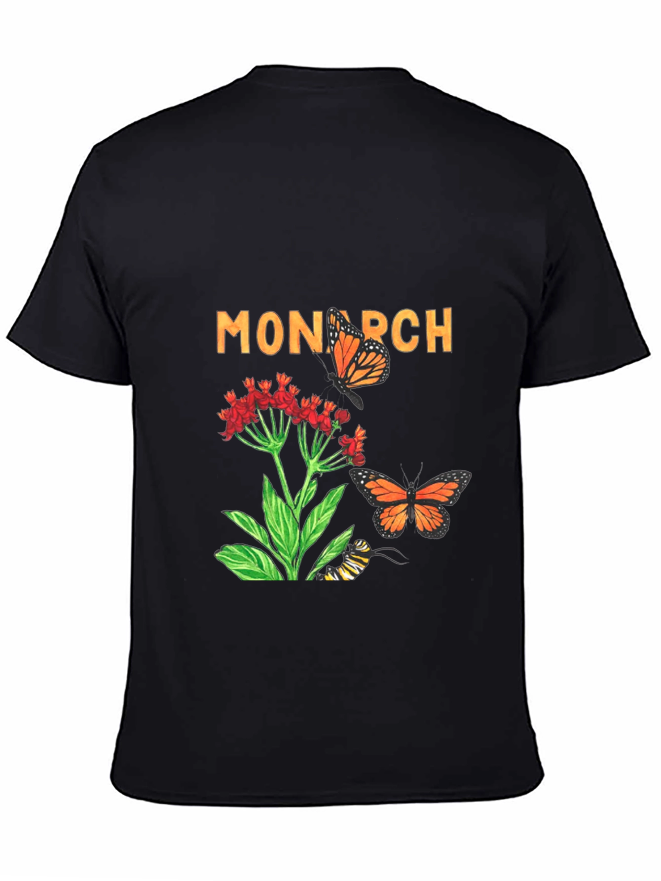Monarch Butterfly Graphic T-Shirt - Nature Lovers Tee