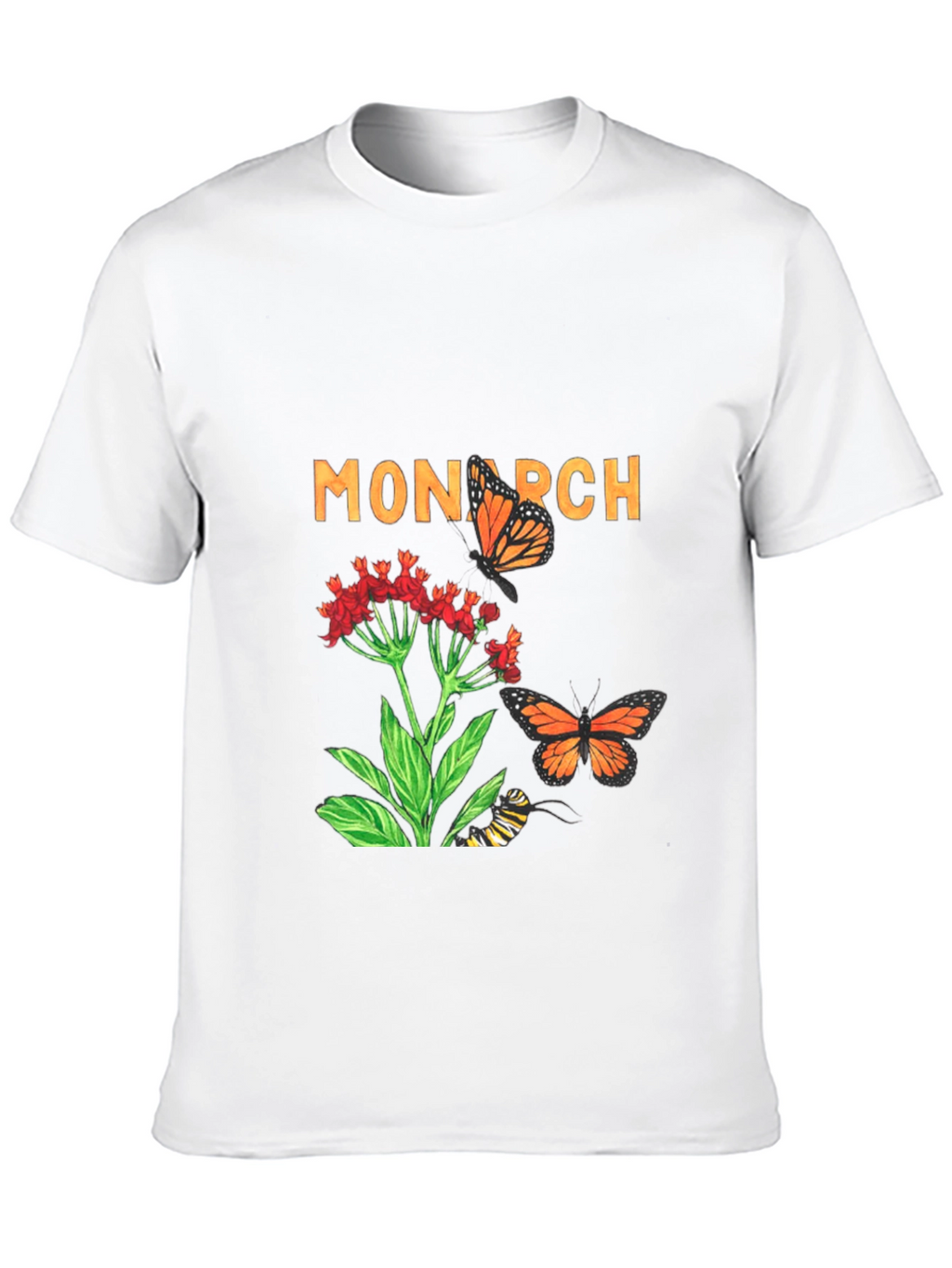 Monarch Butterfly Graphic T-Shirt - Nature Lovers Tee