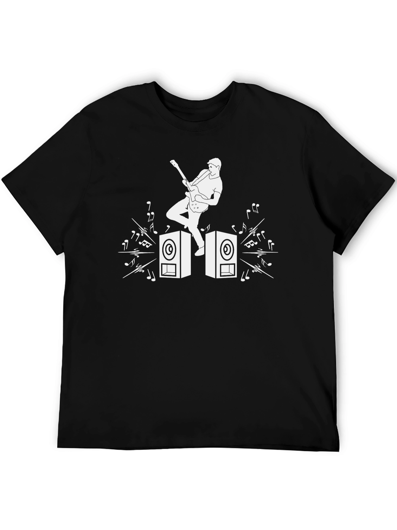 Rockstar Graphic Tee - Black