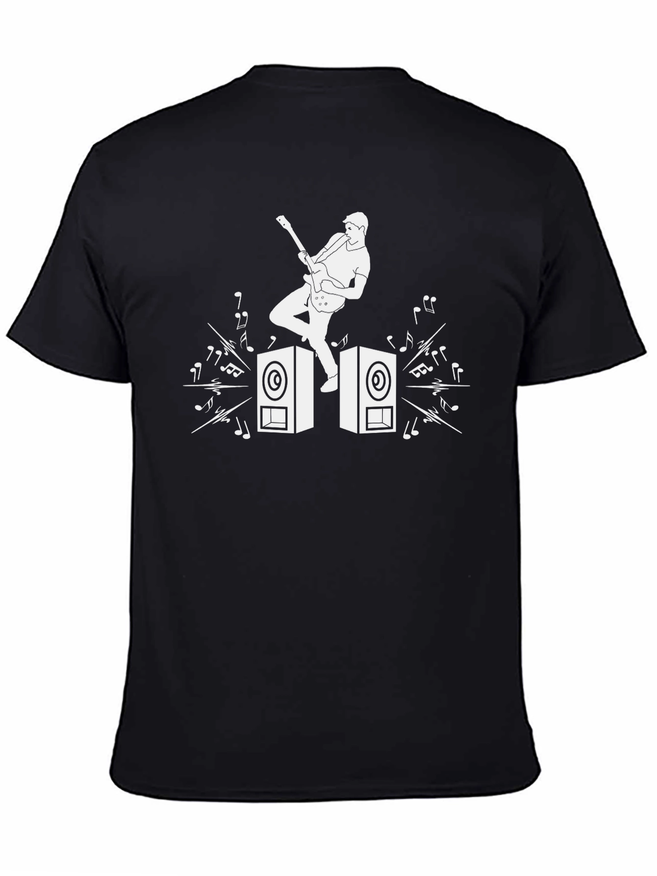 Rockstar Graphic Tee - Black