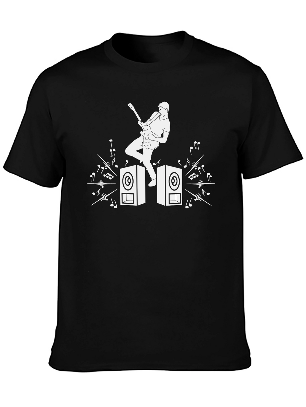 Rockstar Graphic Tee - Black