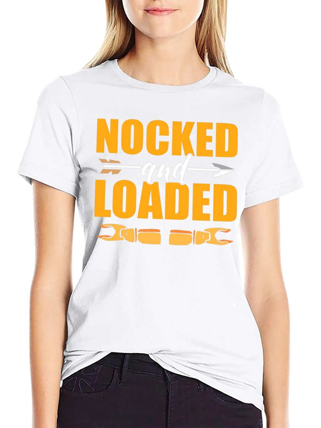 Nocked and Loaded Hunting Graphic T-Shirt