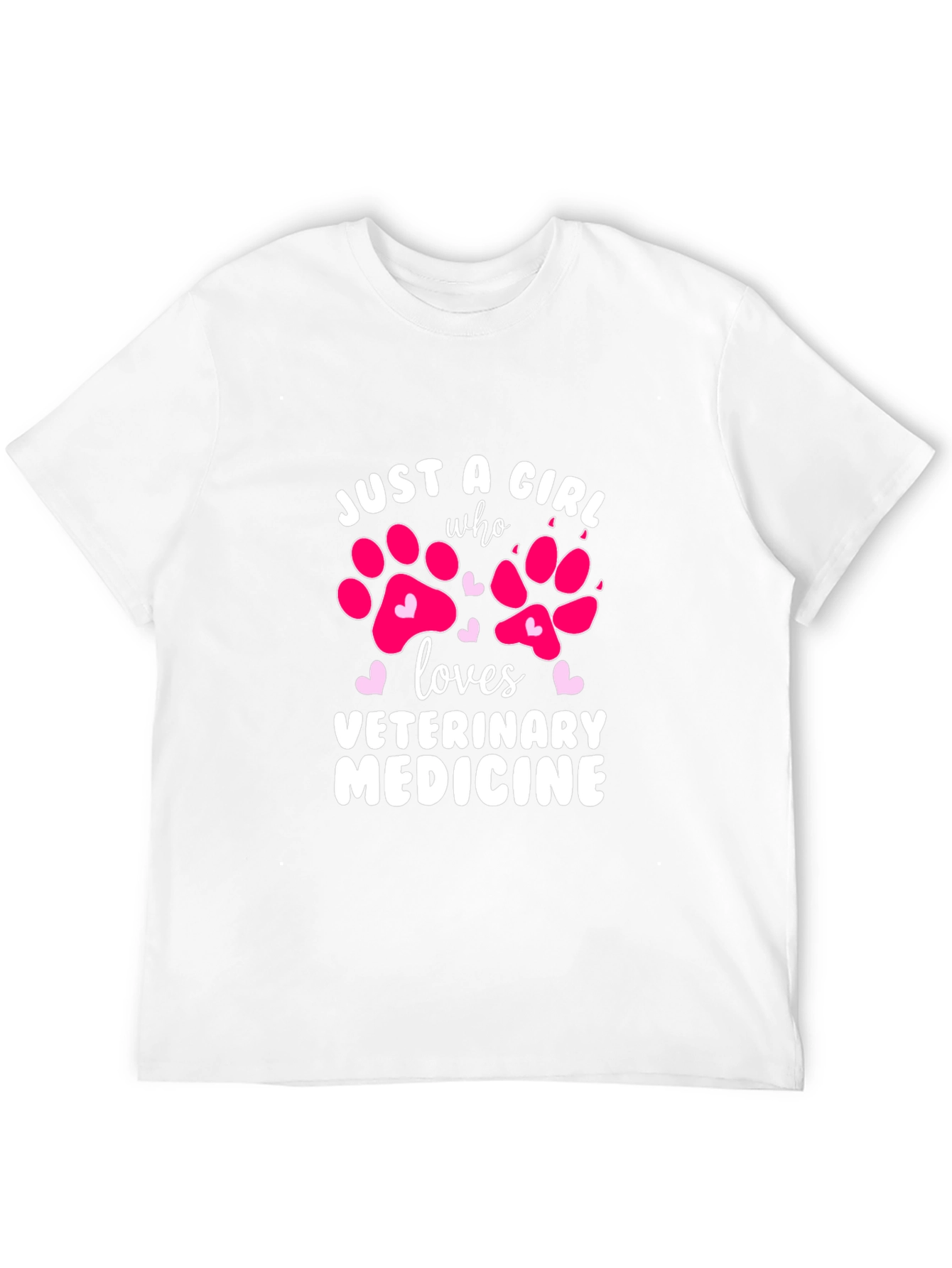 Just A Girl Who Loves Veterinary Medicine T-Shirt
