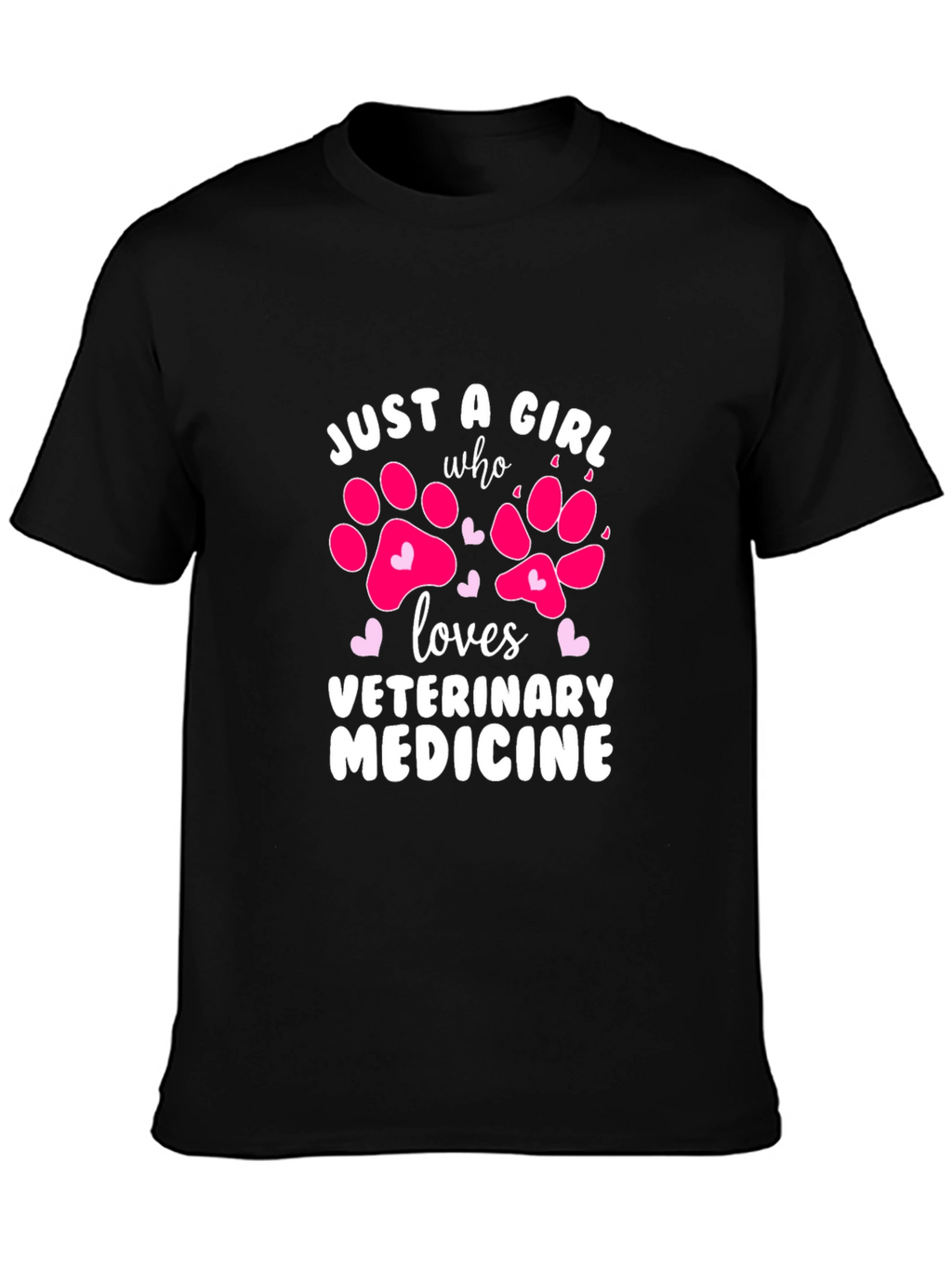 Just A Girl Who Loves Veterinary Medicine T-Shirt