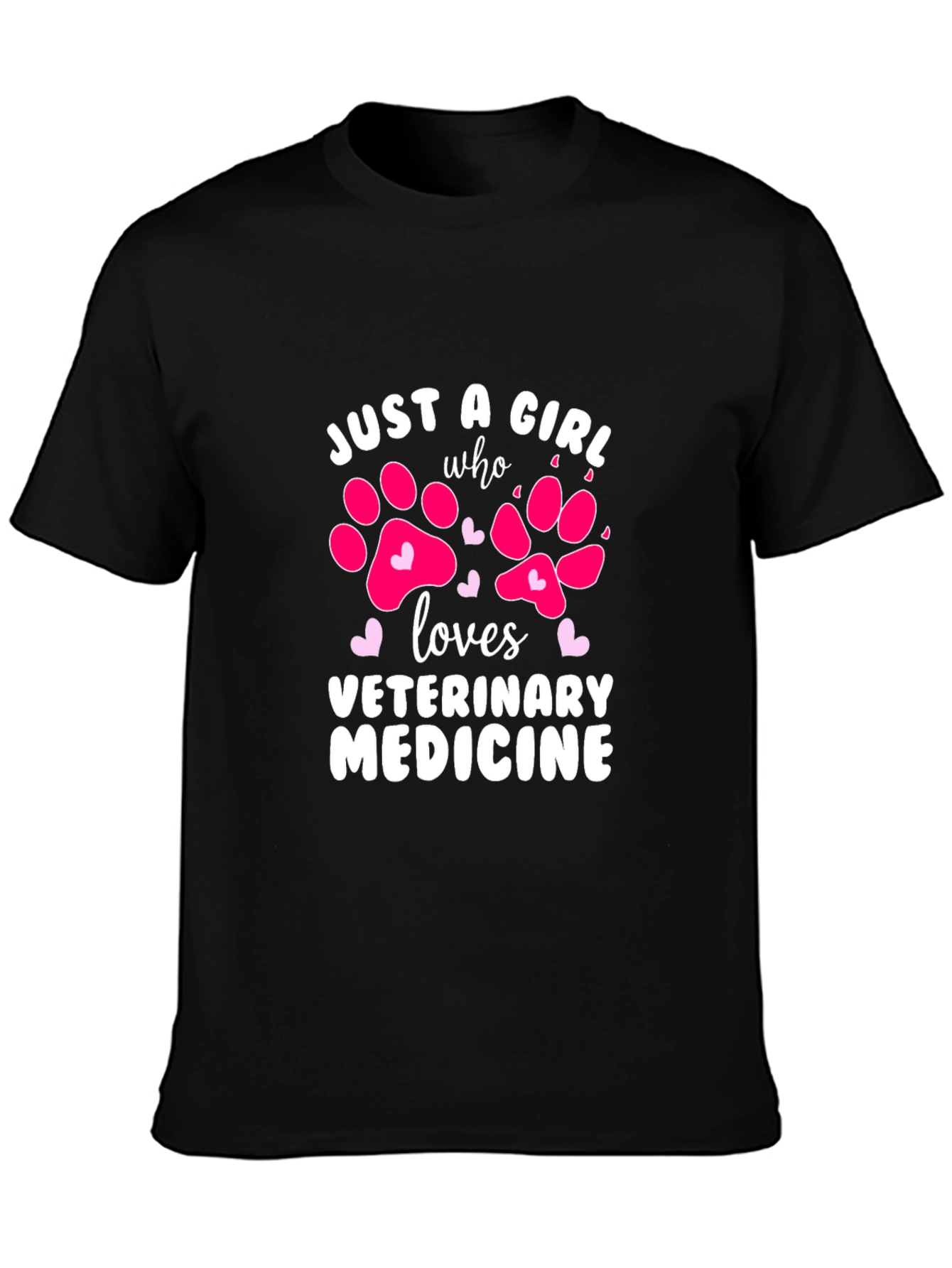 Just A Girl Who Loves Veterinary Medicine T-Shirt