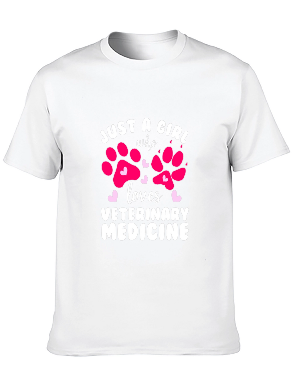 Just A Girl Who Loves Veterinary Medicine T-Shirt