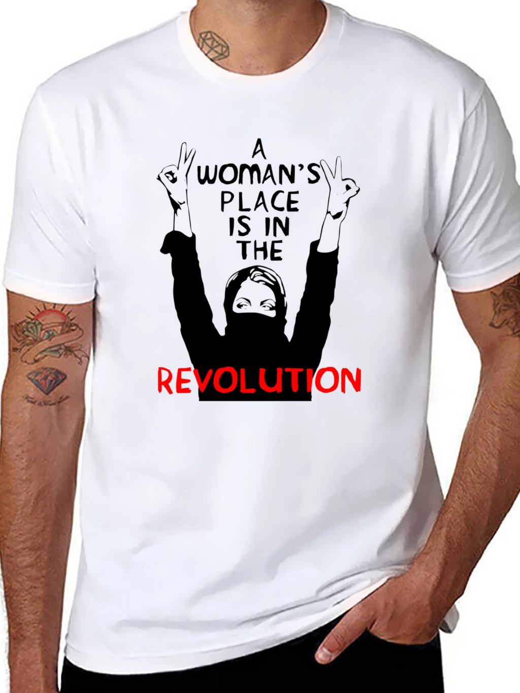 Feminist Revolution Tee - A Womans Place