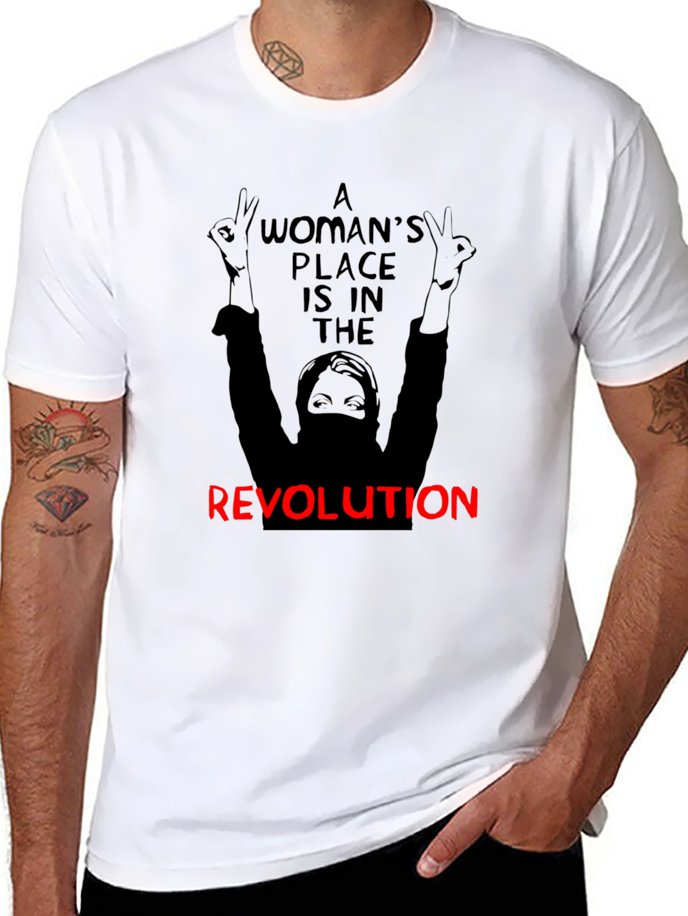 Feminist Revolution Tee - A Womans Place