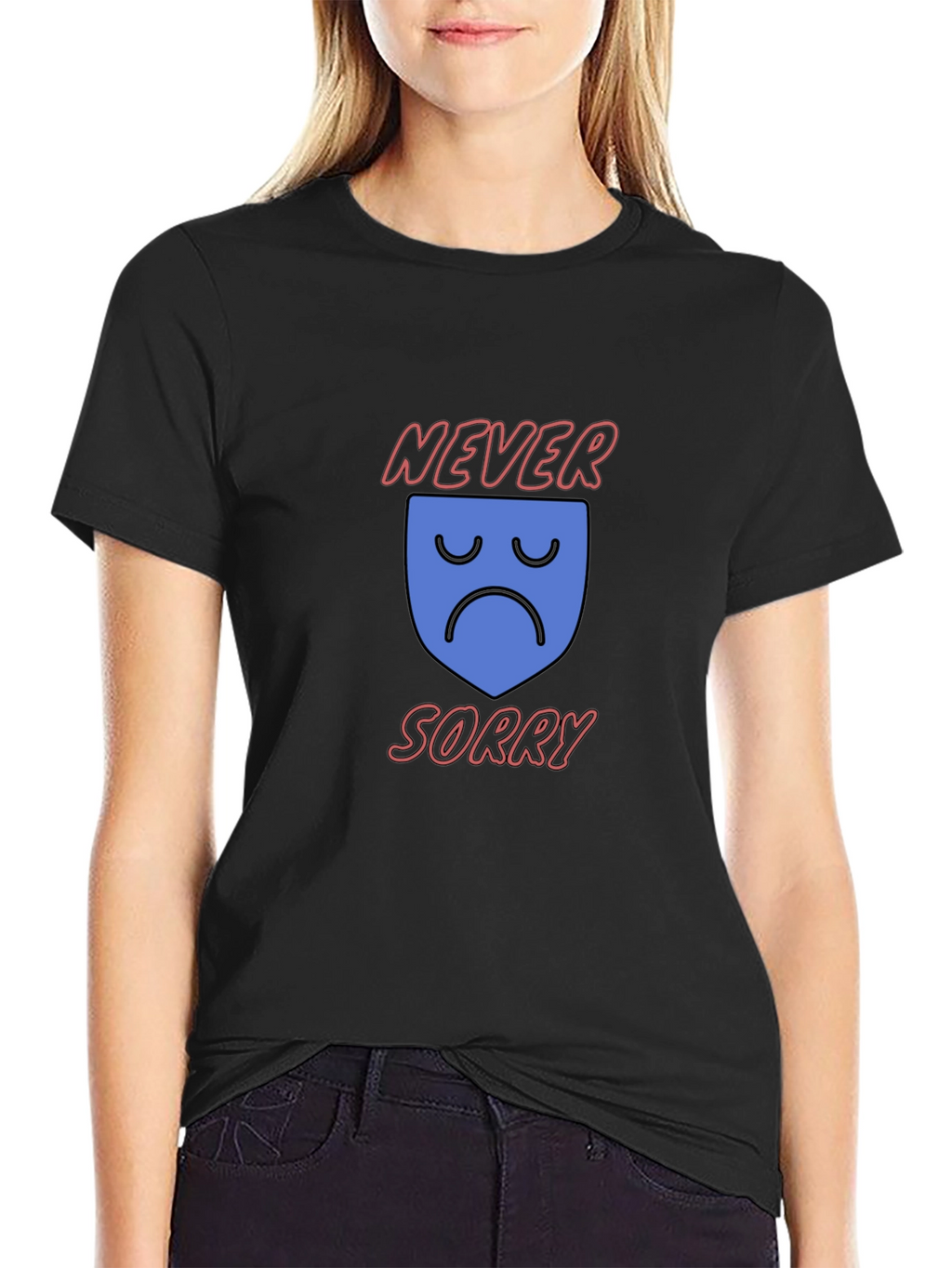 Never Sorry Graphic T-Shirt