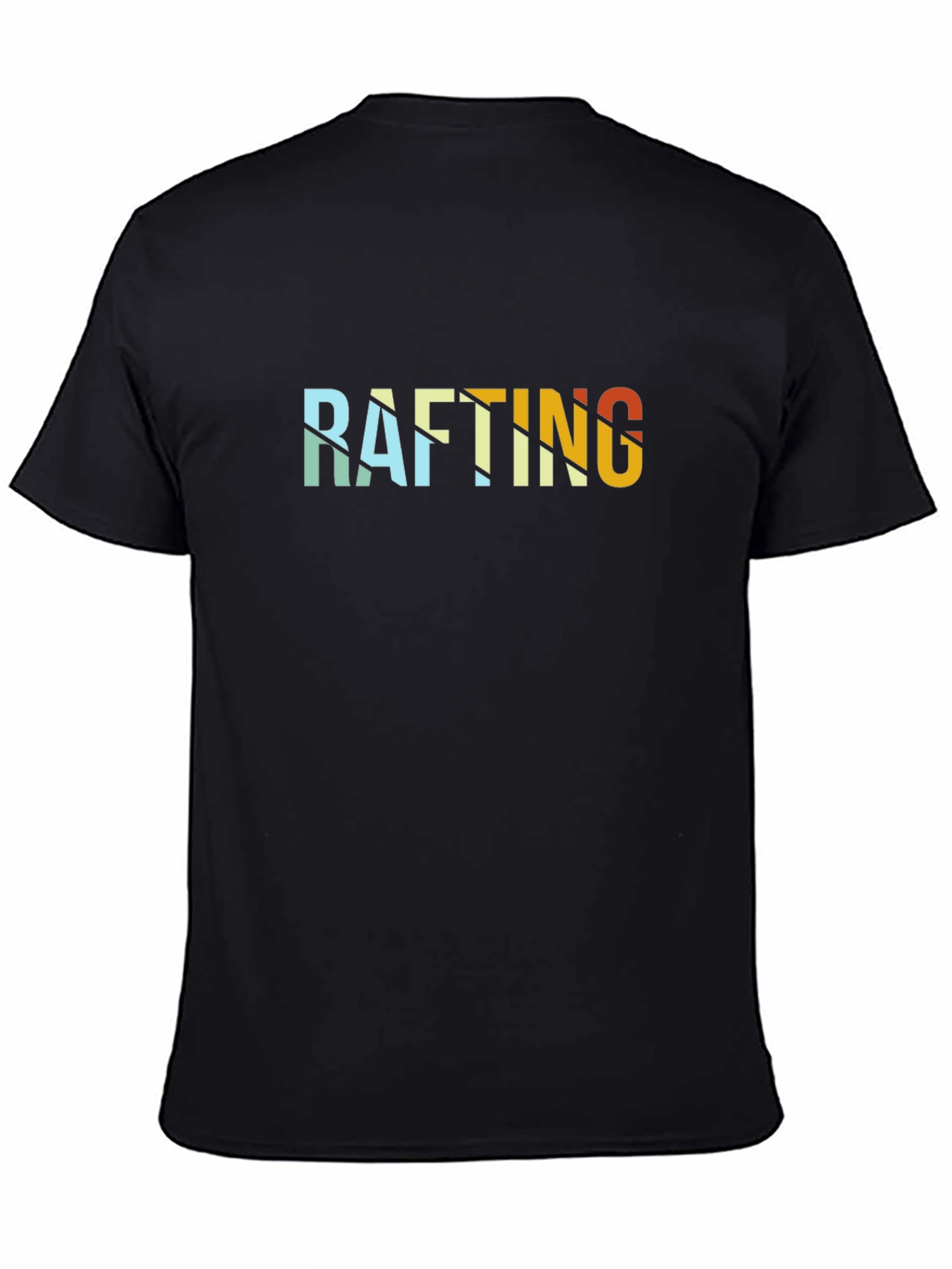 Rafting Graphic Tee - Adventure Ready Black T-Shirt