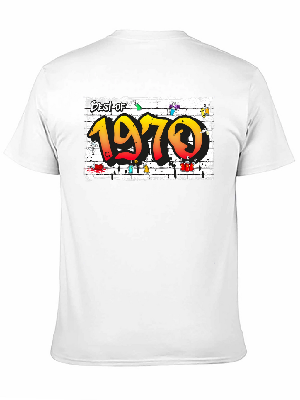 Best of 1970 Graffiti Style Tee