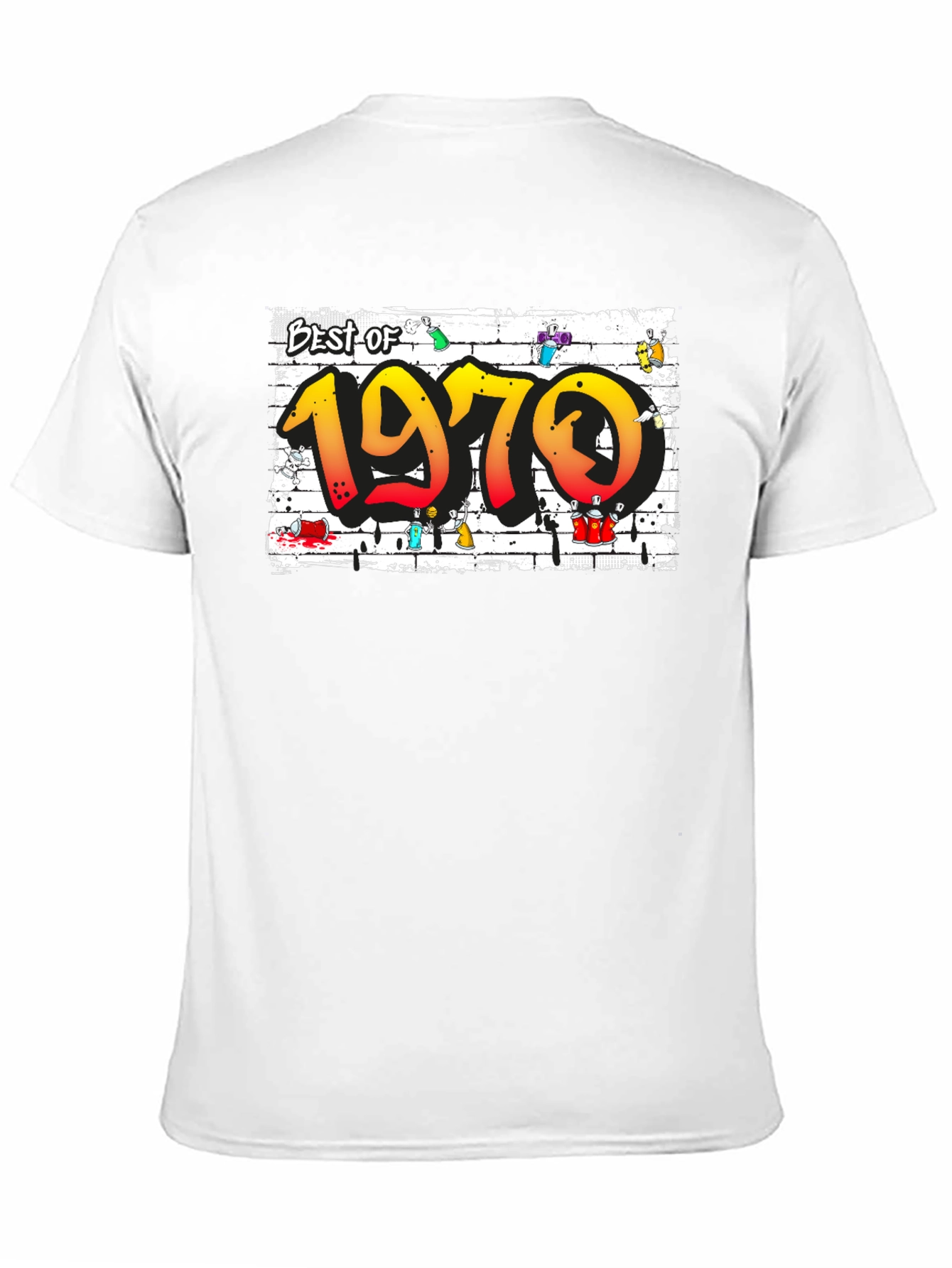 Best of 1970 Graffiti Style Tee