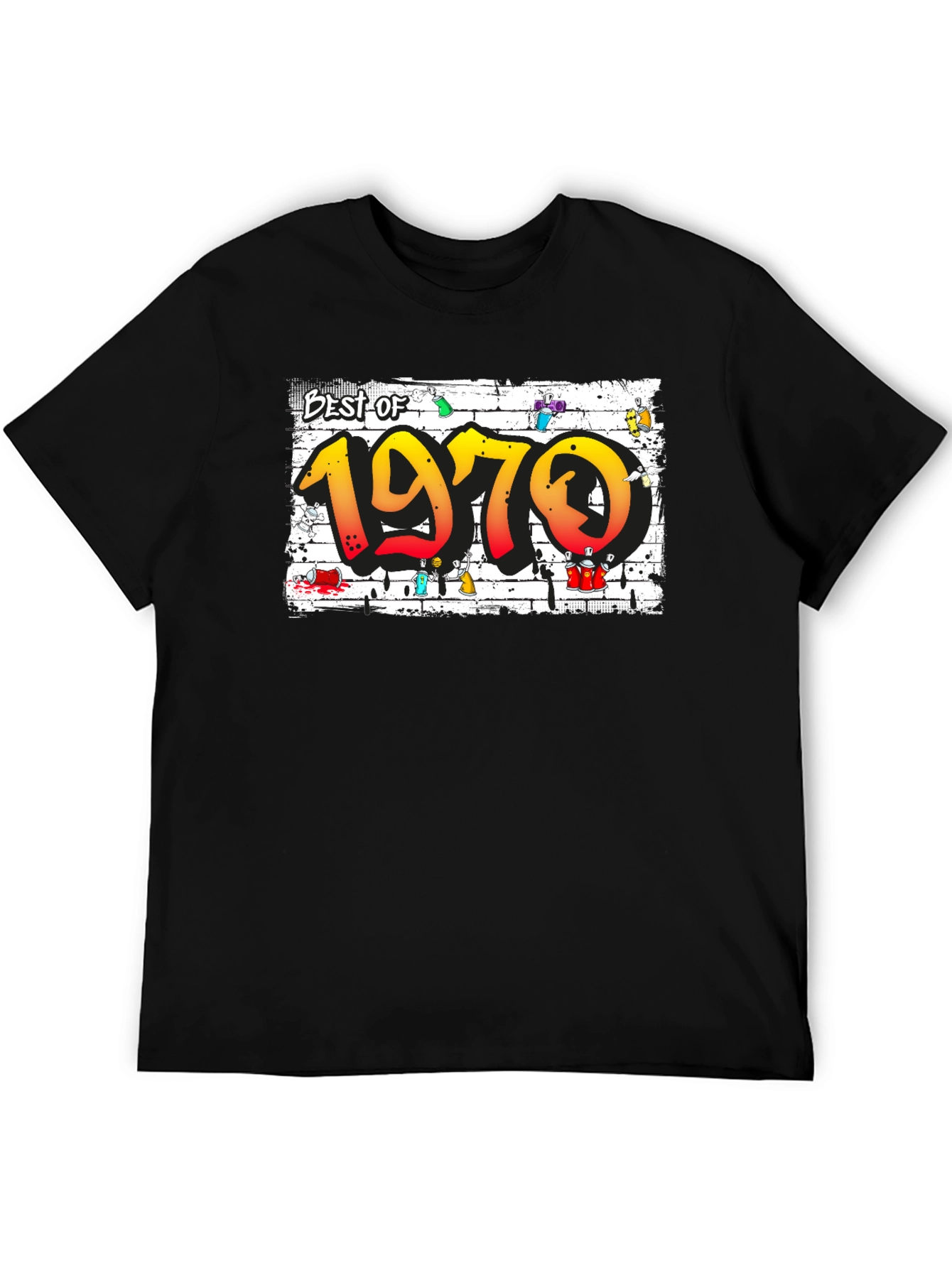Best of 1970 Graffiti Style Tee