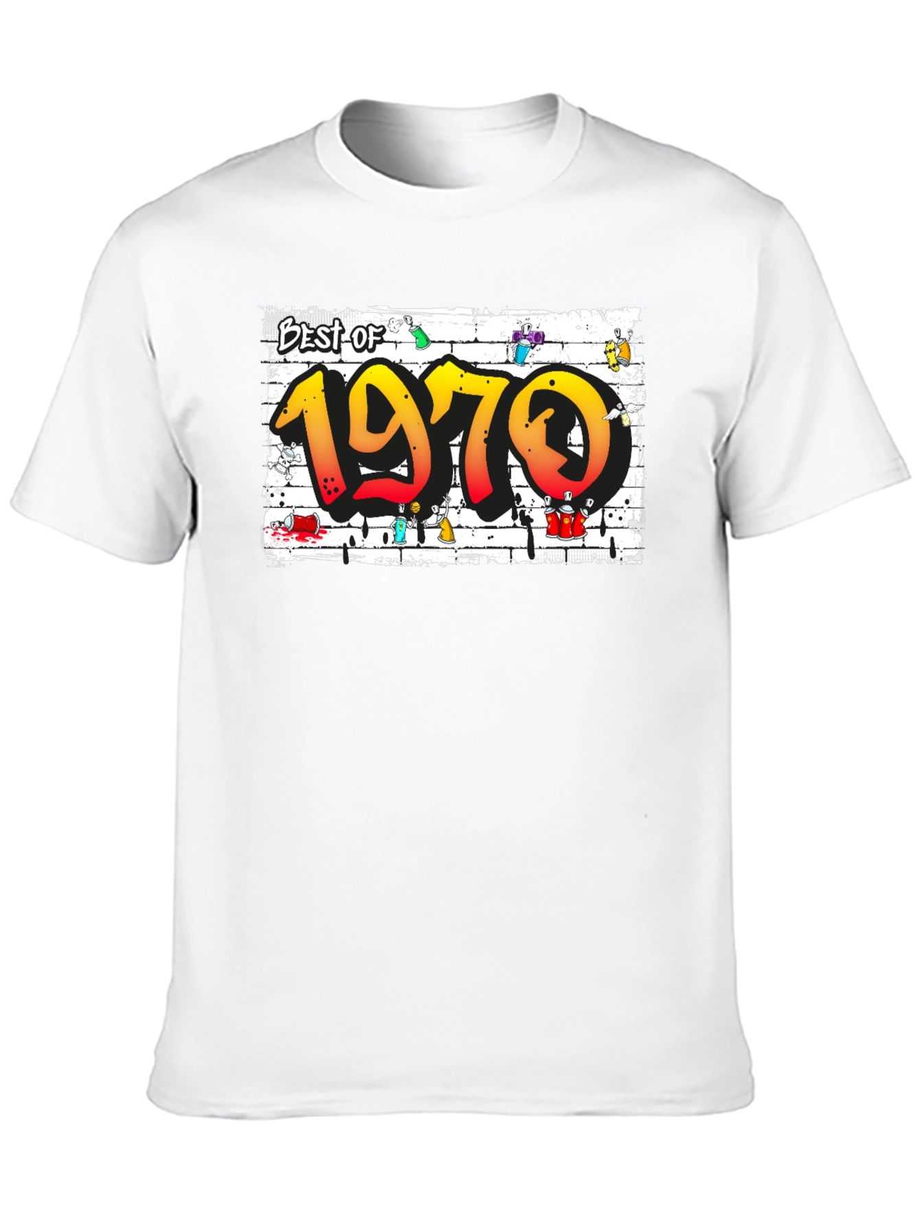 Best of 1970 Graffiti Style Tee