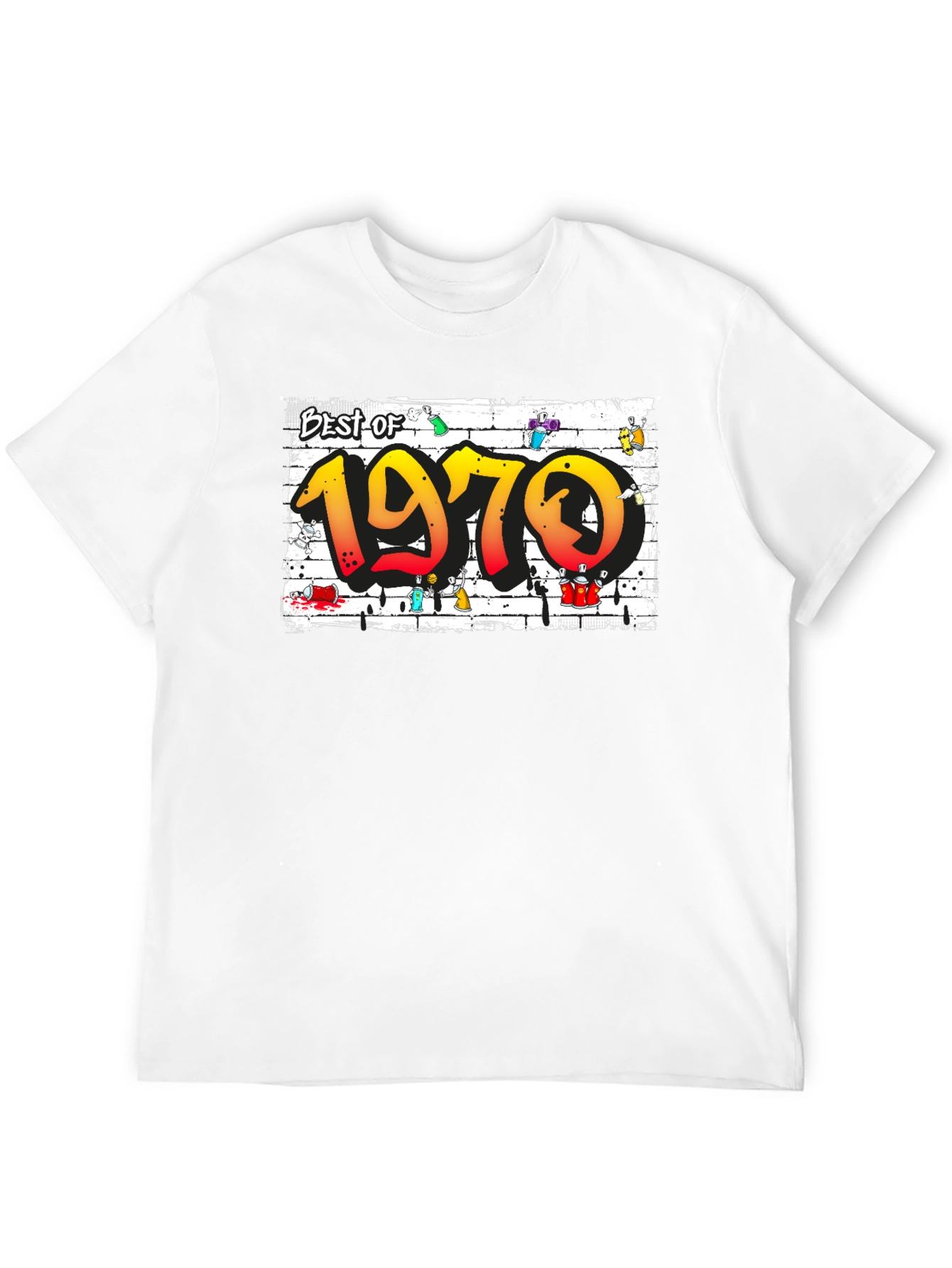 Best of 1970 Graffiti Style Tee