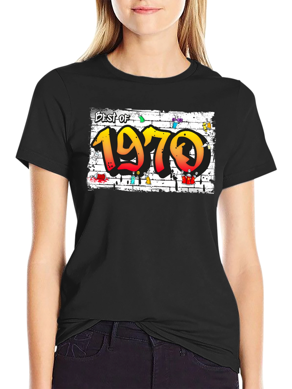 Best of 1970 Graffiti Style Tee