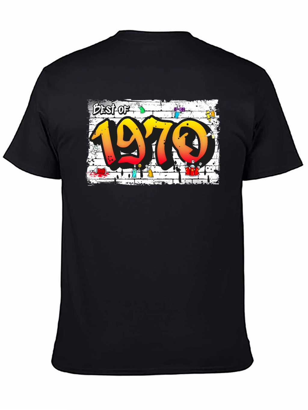 Best of 1970 Graffiti Style Tee