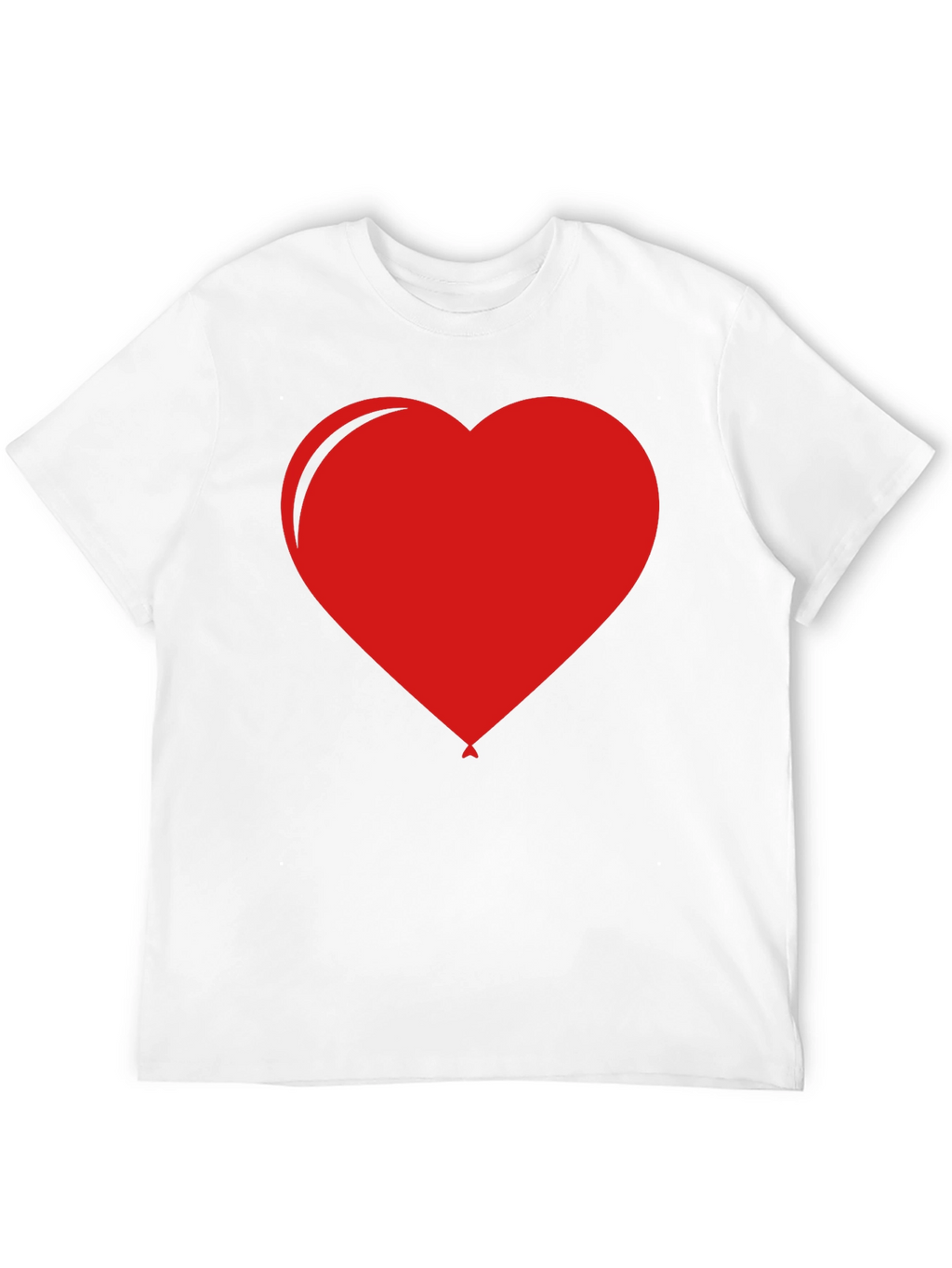 Heart Balloon Graphic Tee - Black