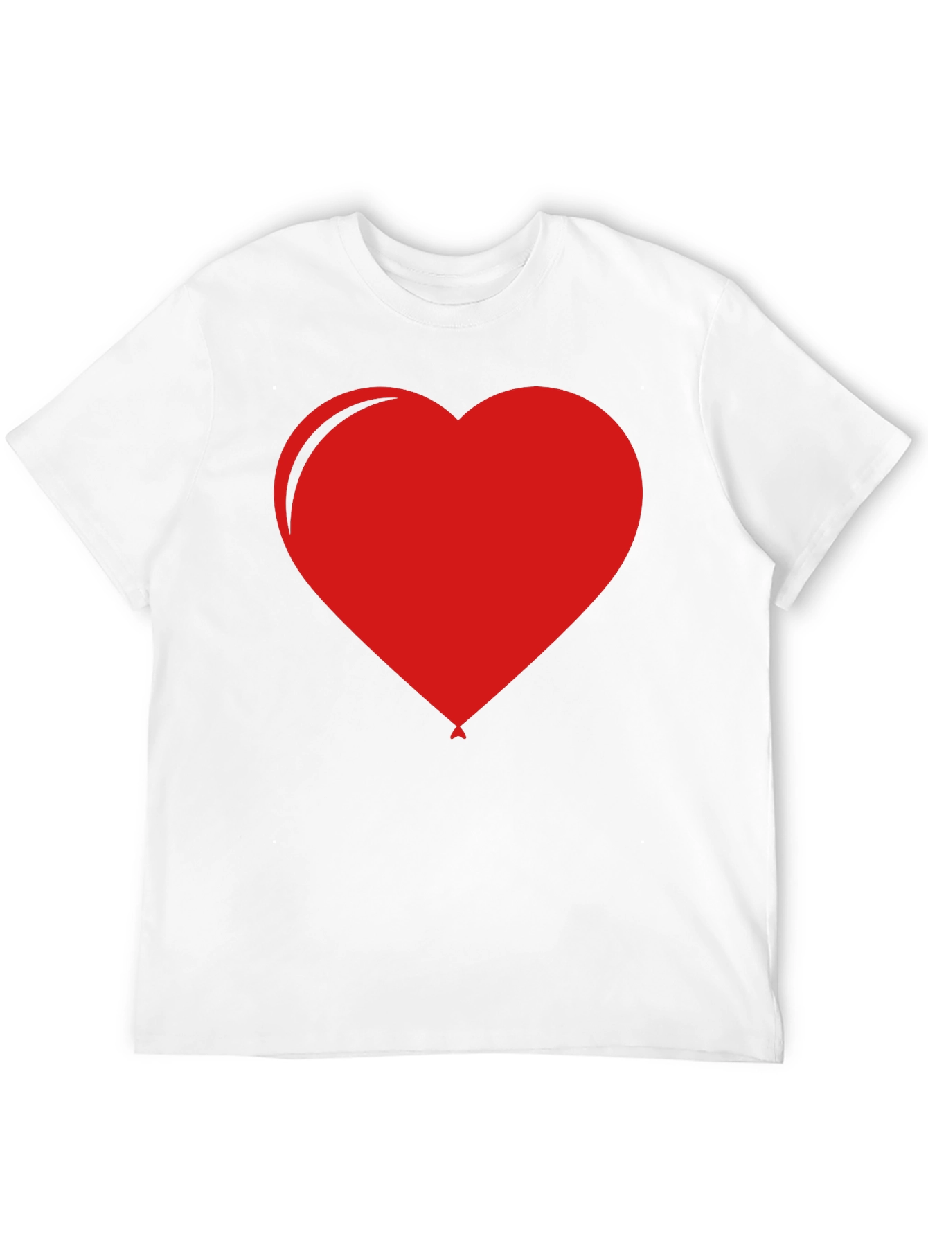 Heart Balloon Graphic Tee - Black