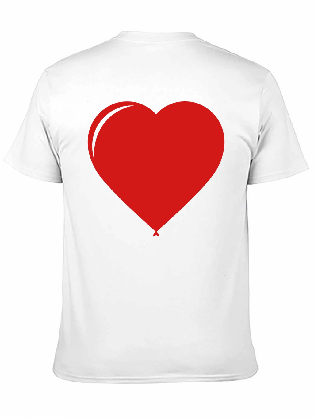 Heart Balloon Graphic Tee - Black
