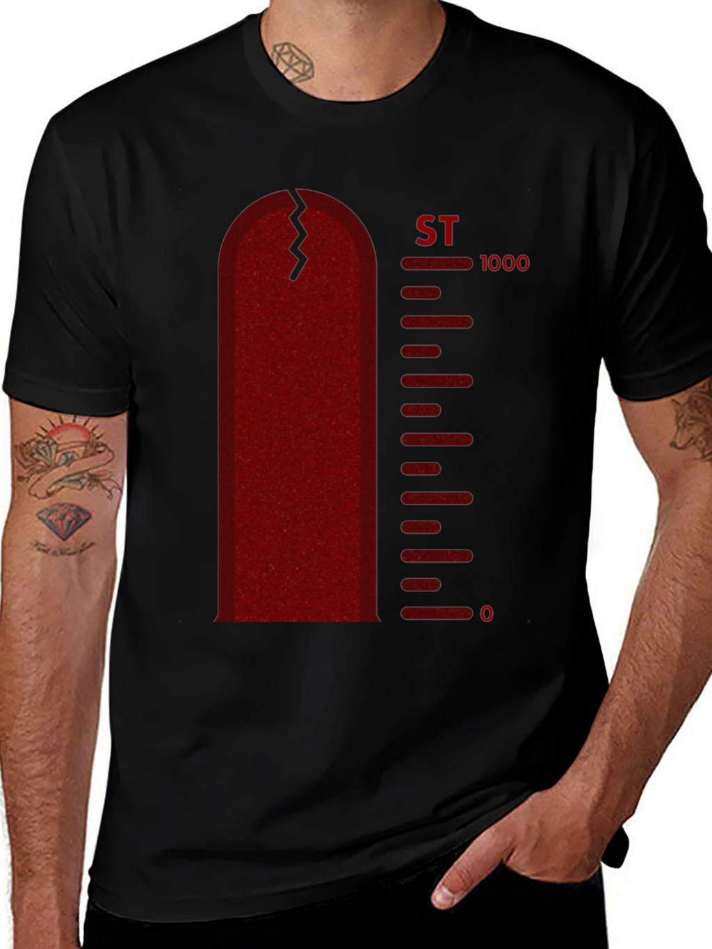 ST 1000 Gauge T-Shirt - Bold Graphic Tee