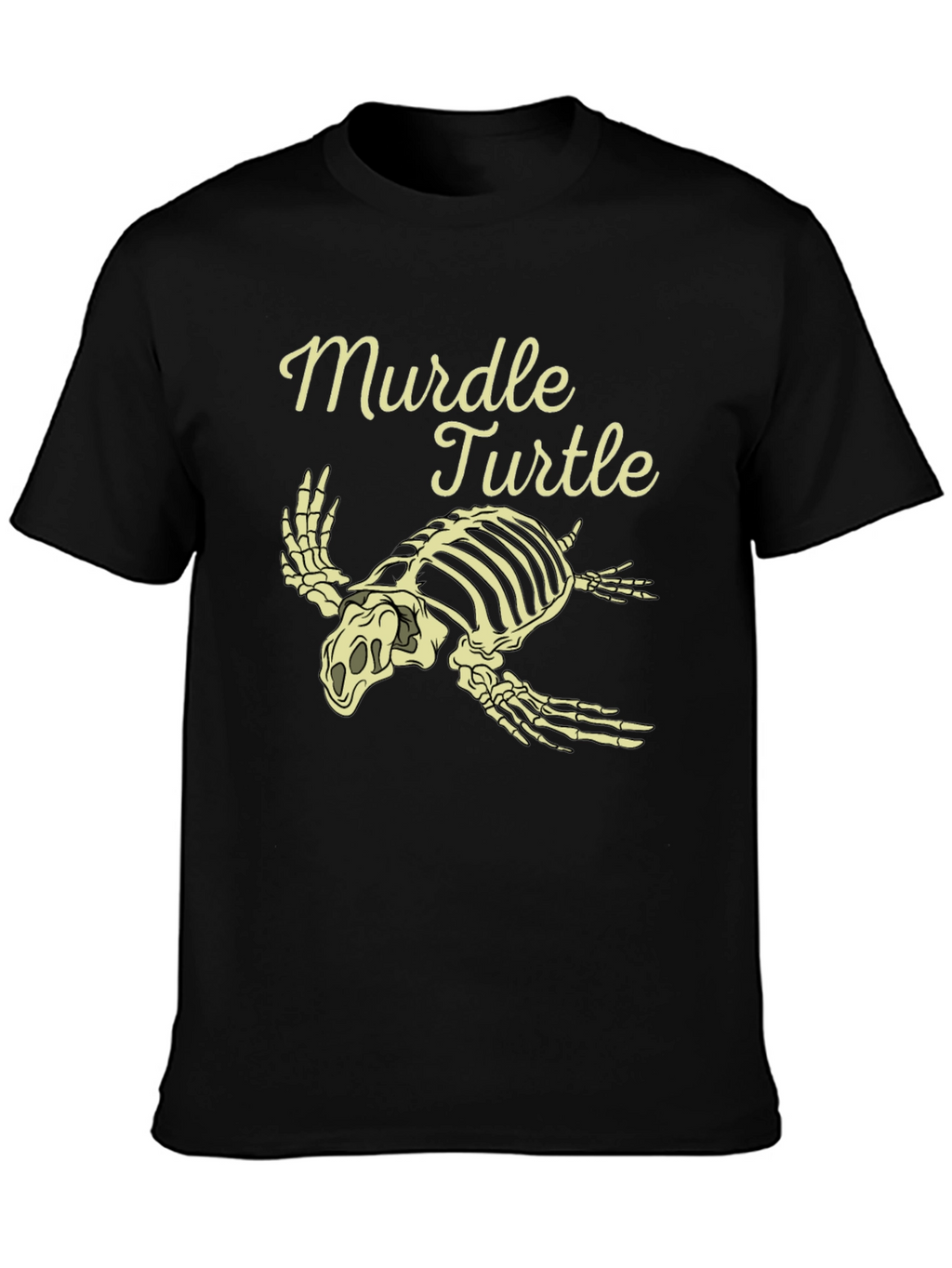 Murdel Turtle Skeleton Graphic Tee
