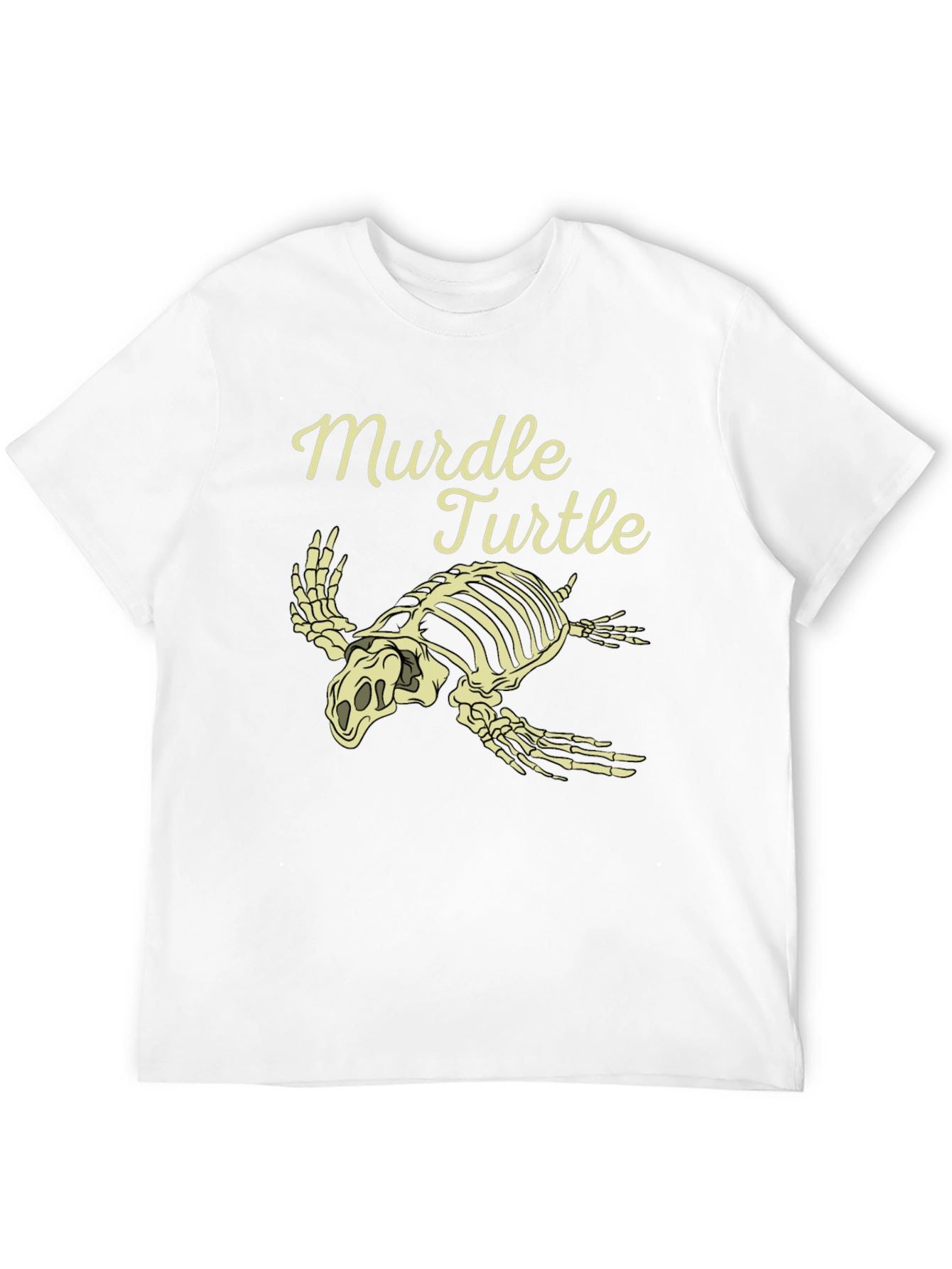 Murdel Turtle Skeleton Graphic Tee