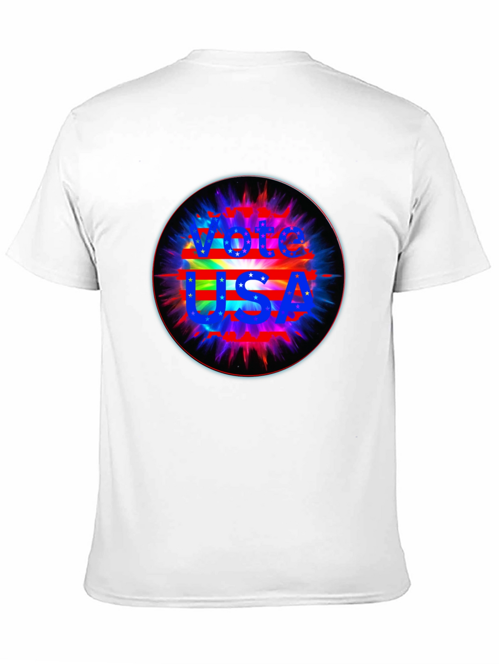 Vote USA Graphic Black T-Shirt
