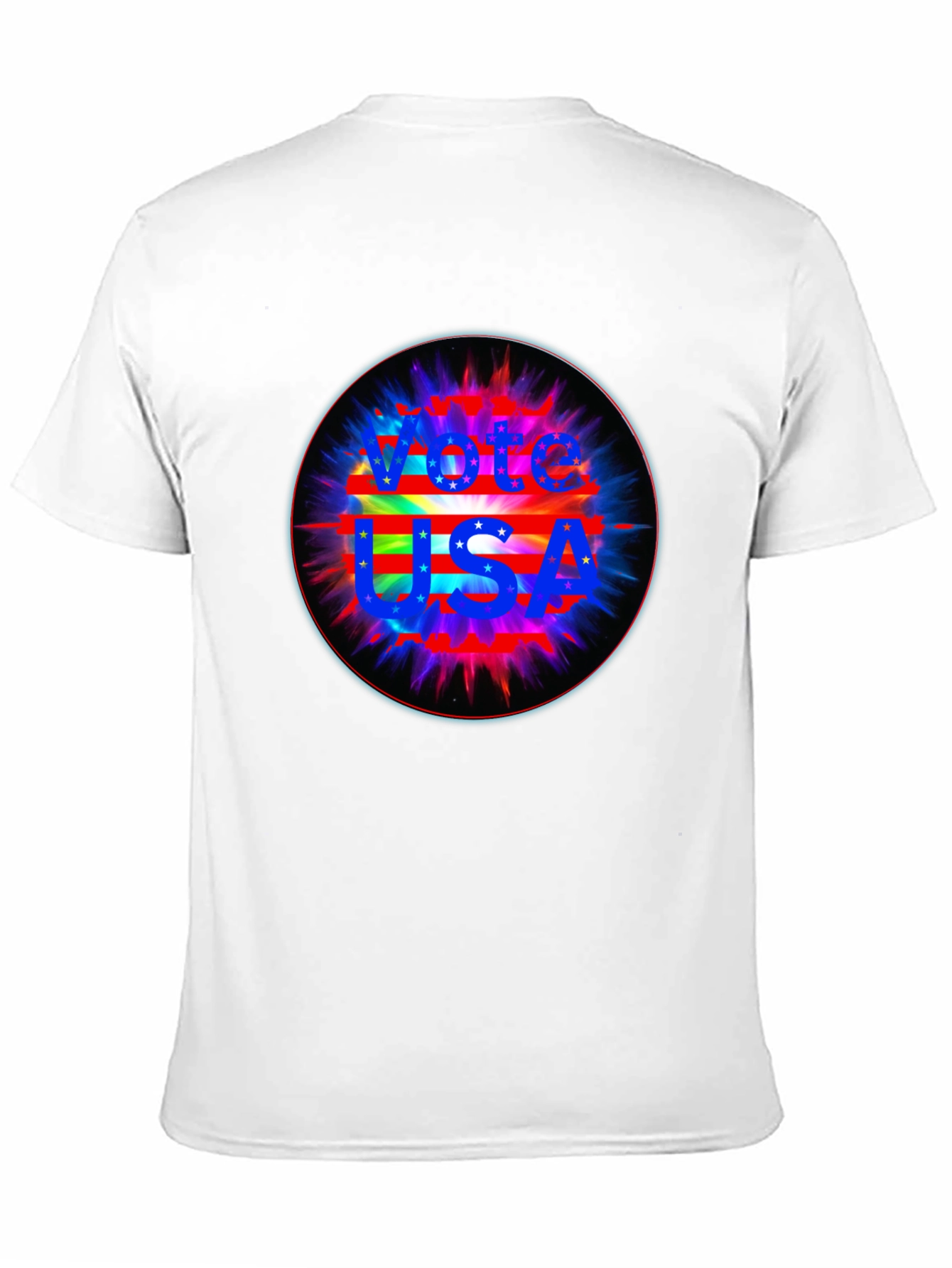 Vote USA Graphic Black T-Shirt
