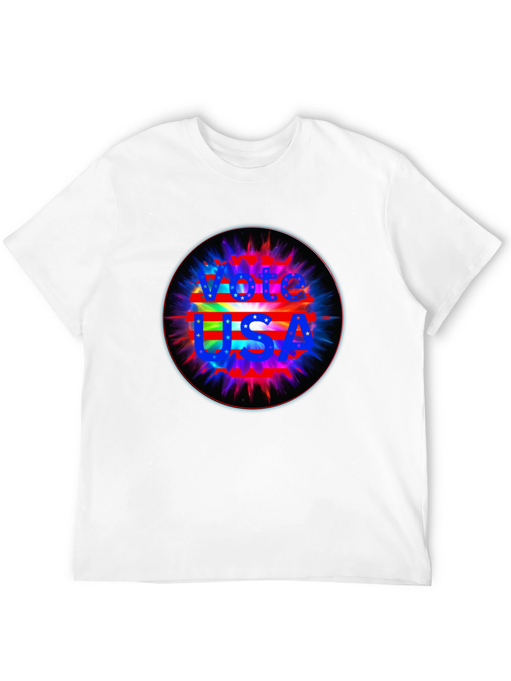 Vote USA Graphic Black T-Shirt