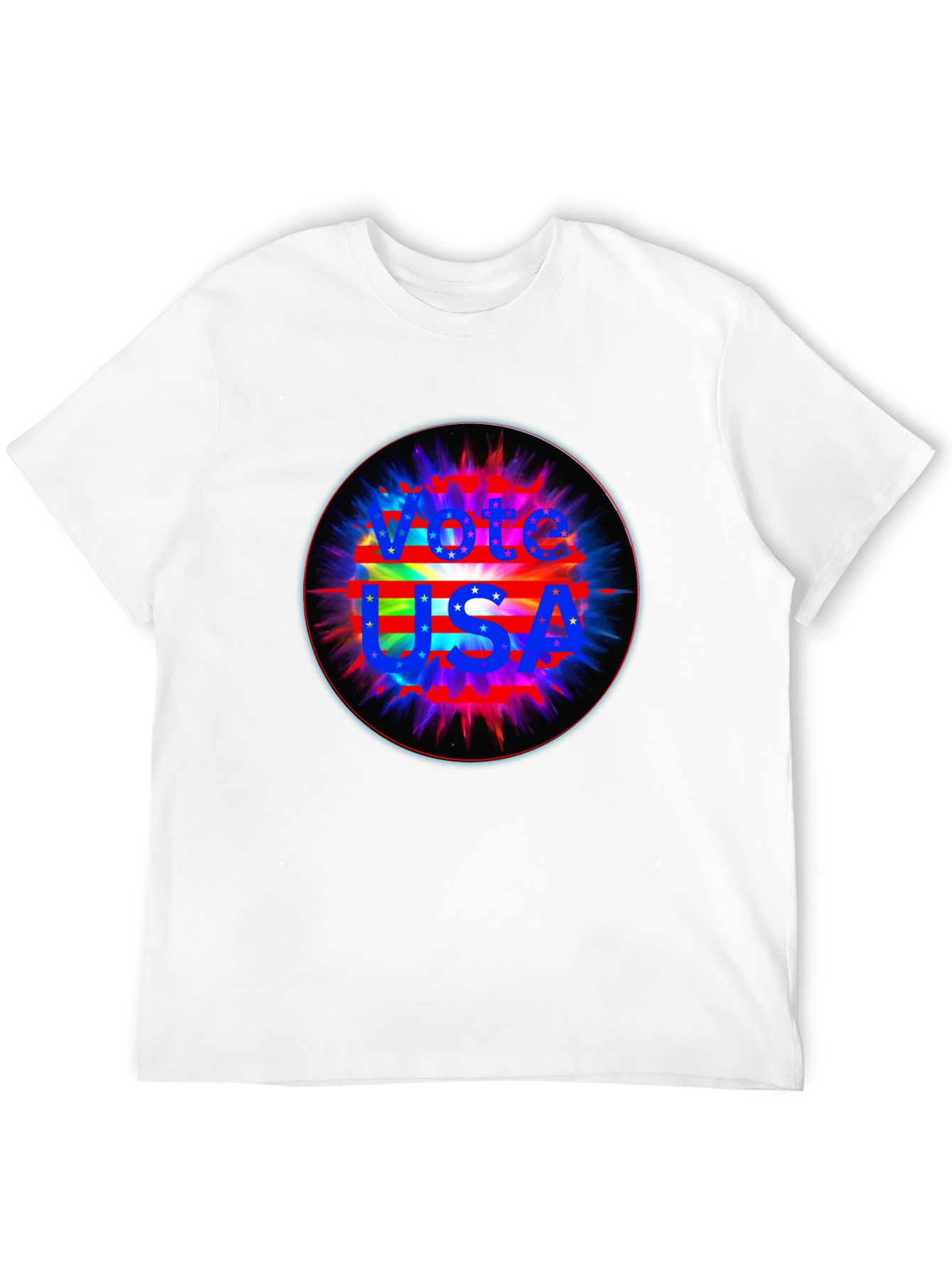 Vote USA Graphic Black T-Shirt