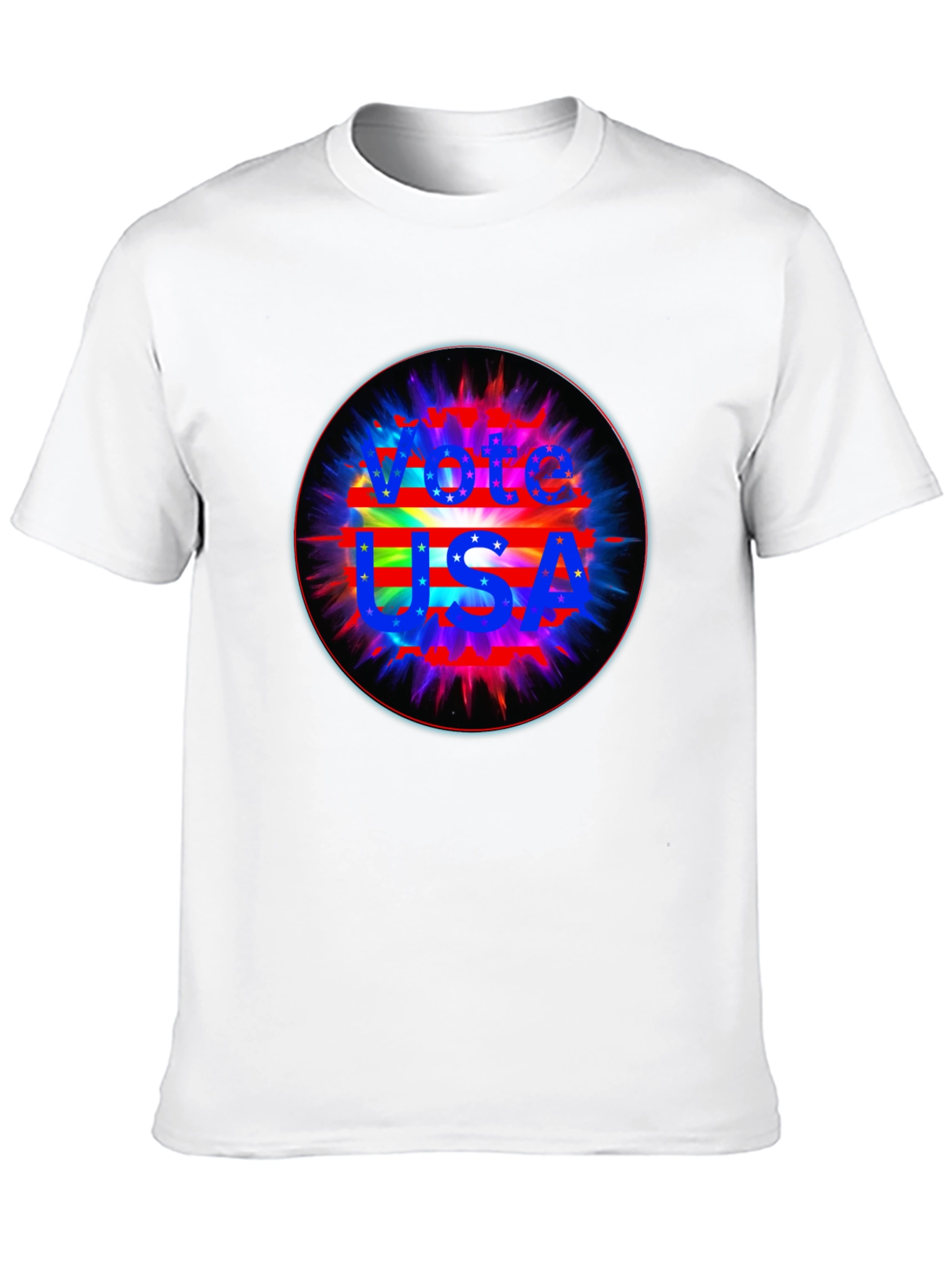 Vote USA Graphic Black T-Shirt