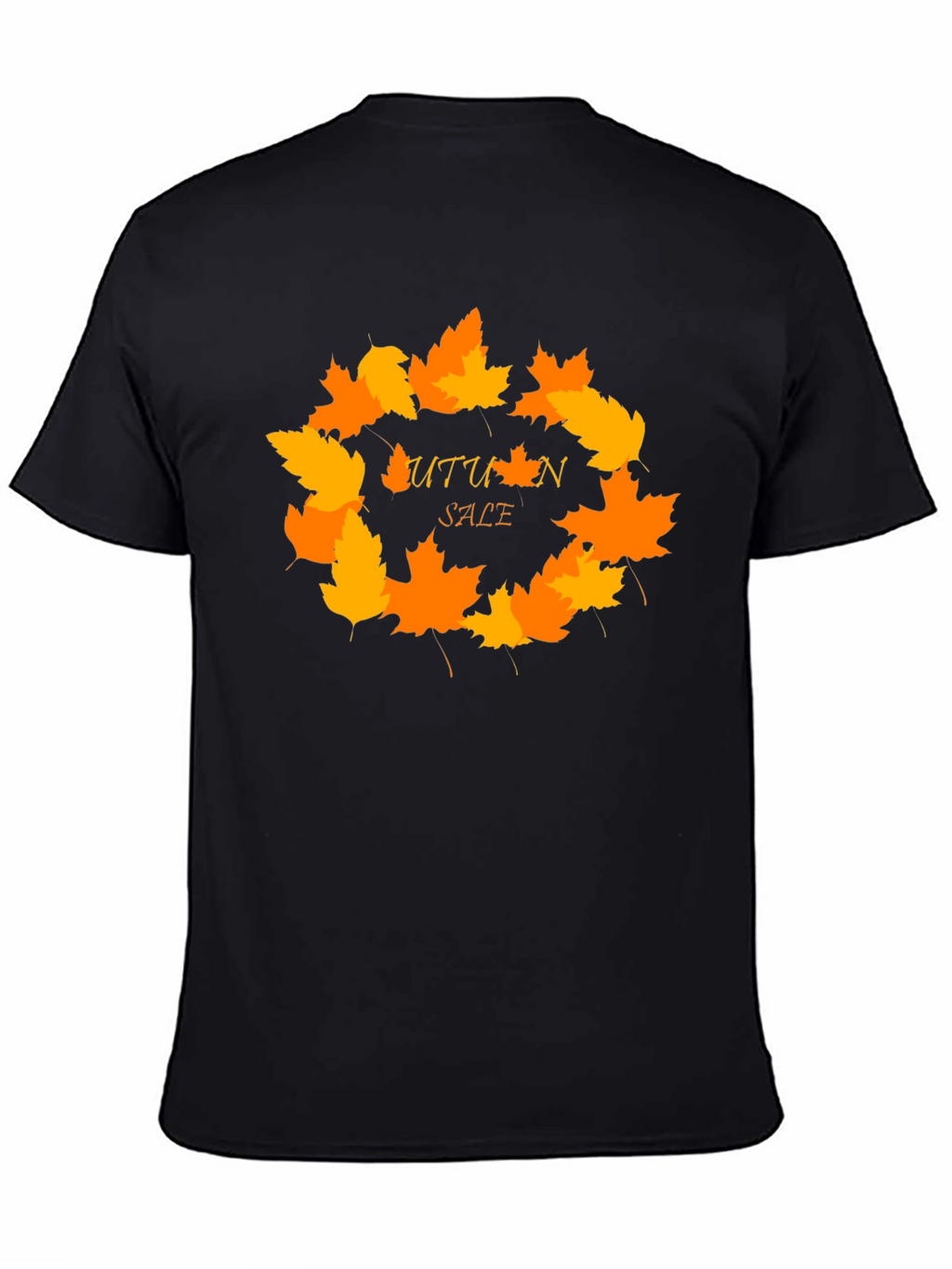 Autumn Sale T-Shirt - Fall Leaves Design