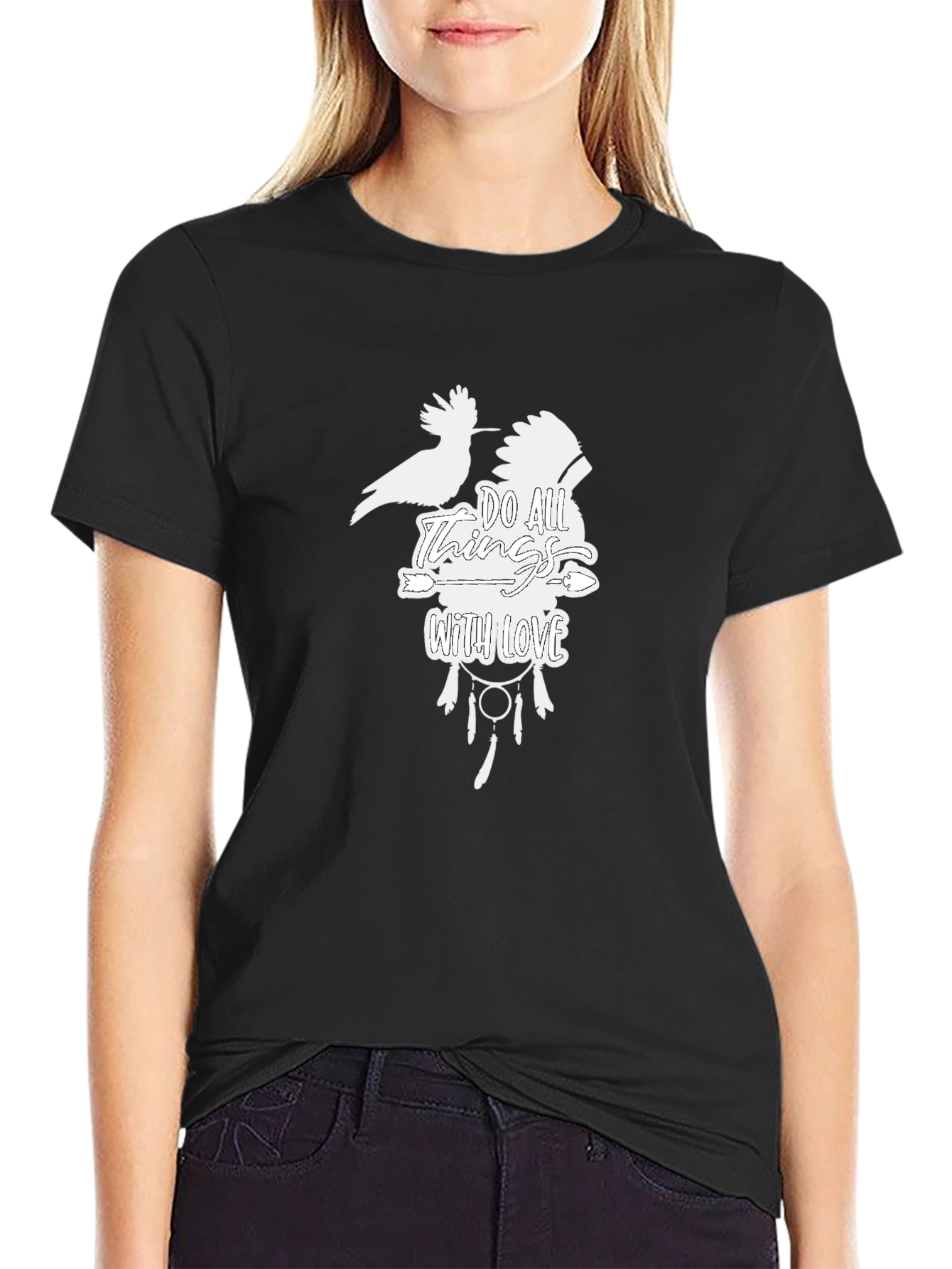 Do All Things With Love Graphic Tee