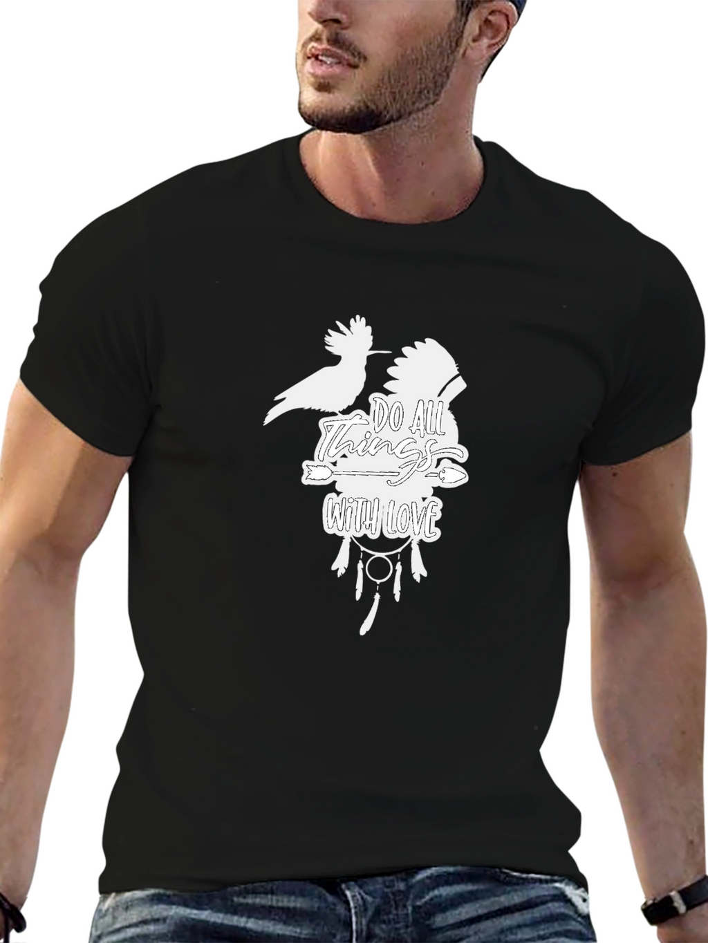Do All Things With Love Graphic Tee