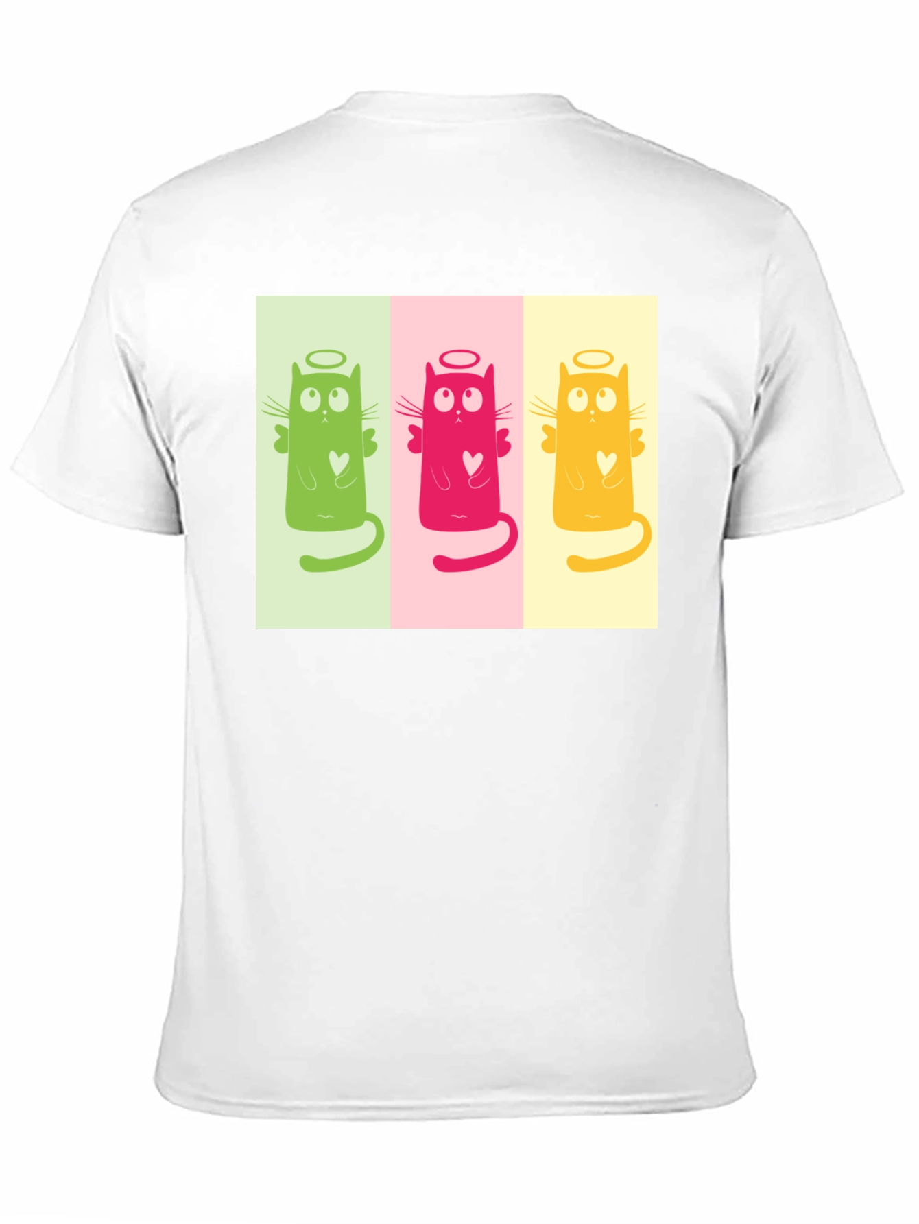 Angel Cat Trio Graphic Tee