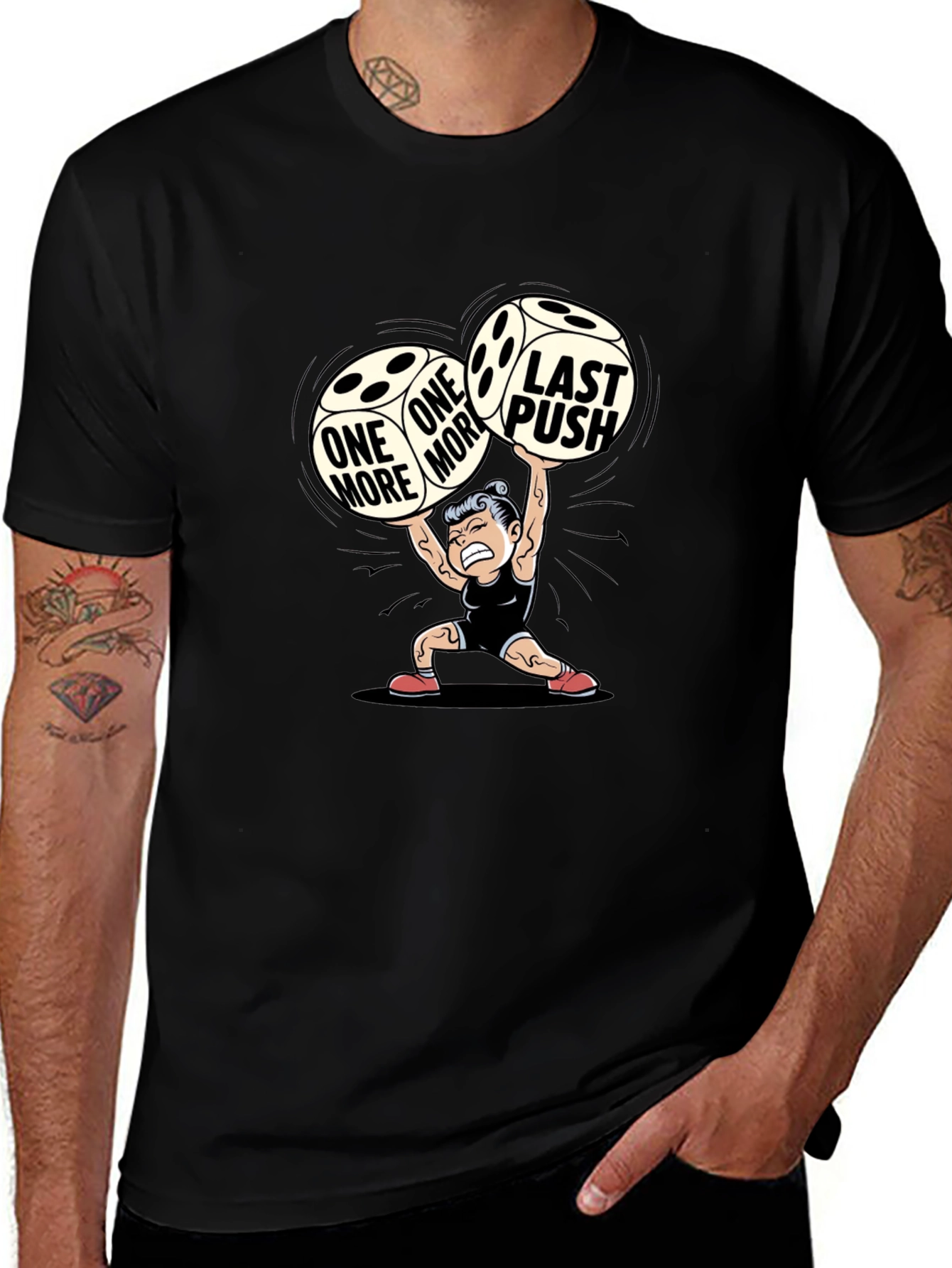 One More Last Push Graphic Tee