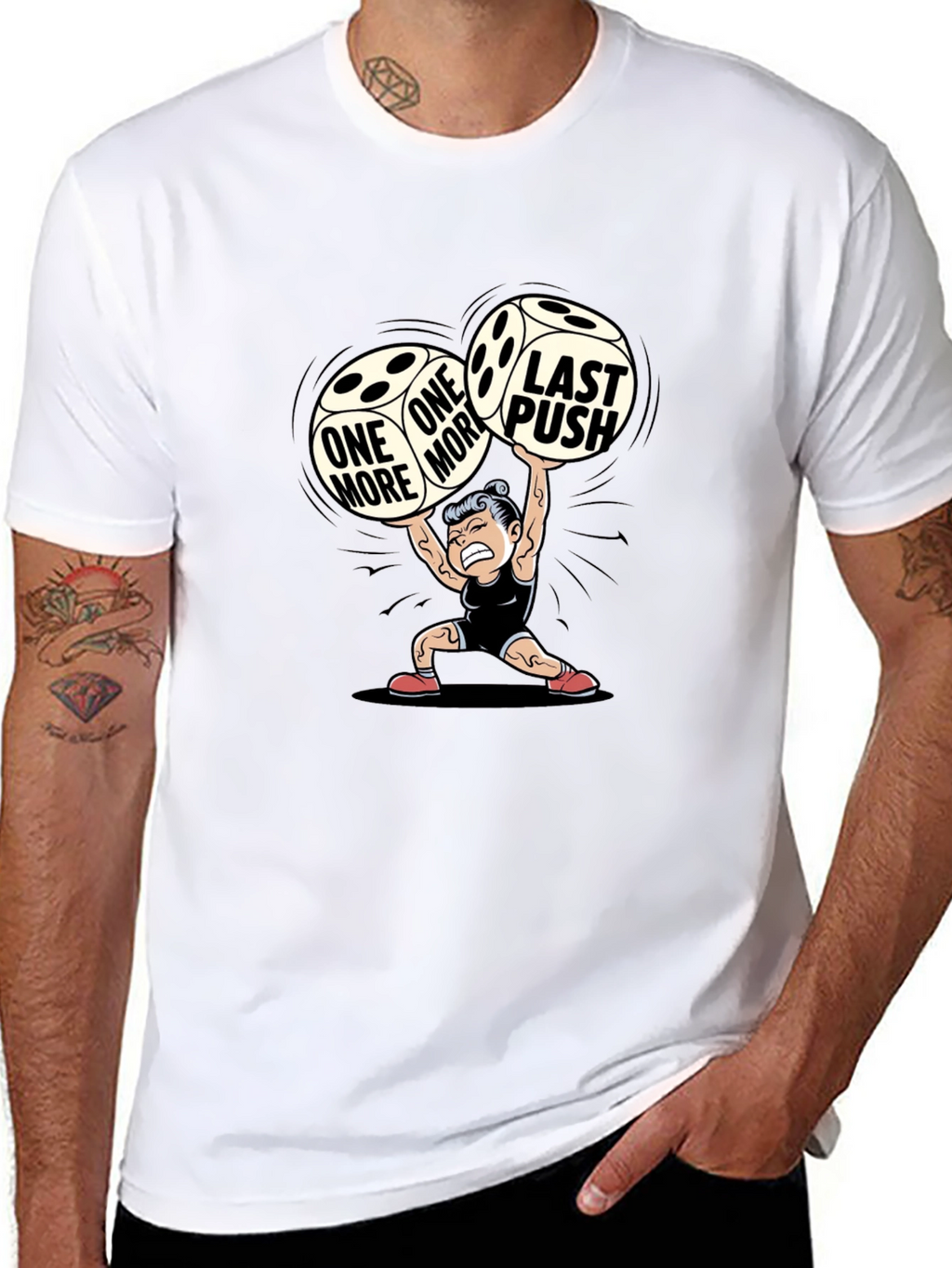 One More Last Push Graphic Tee