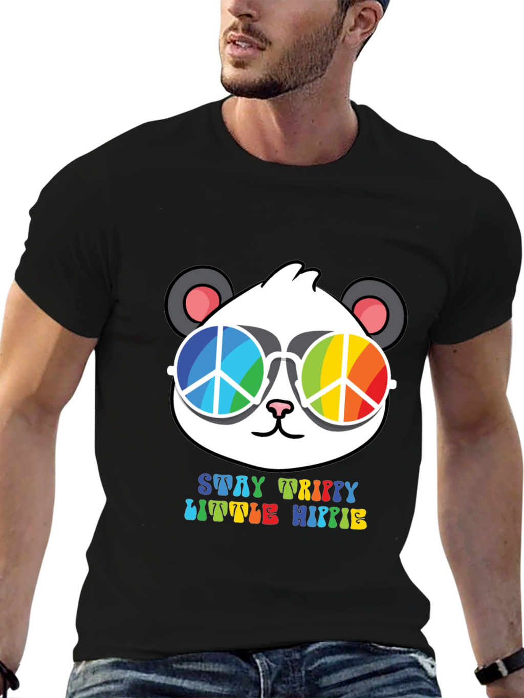 Stay Trippy Panda T-Shirt