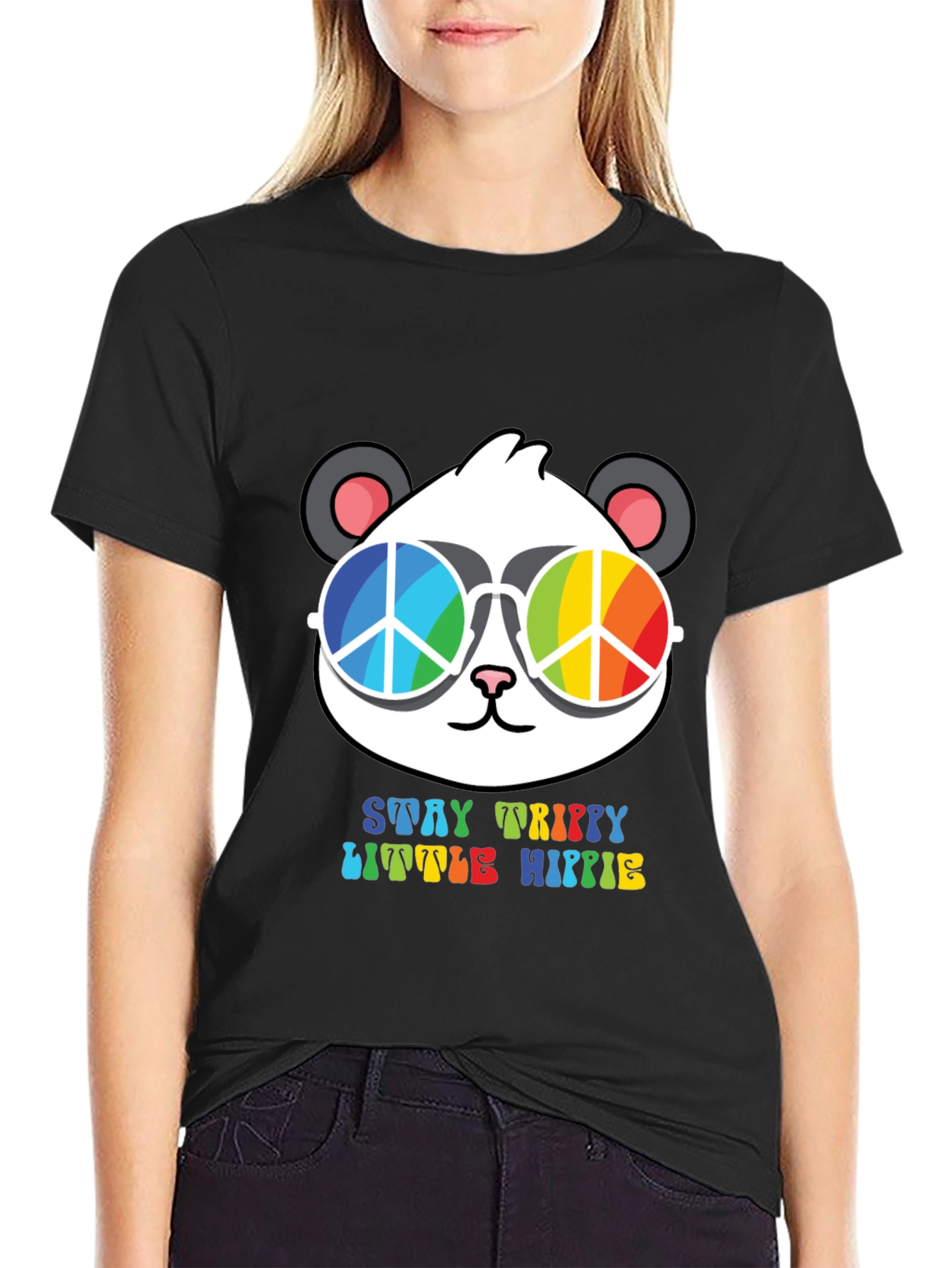 Stay Trippy Panda T-Shirt